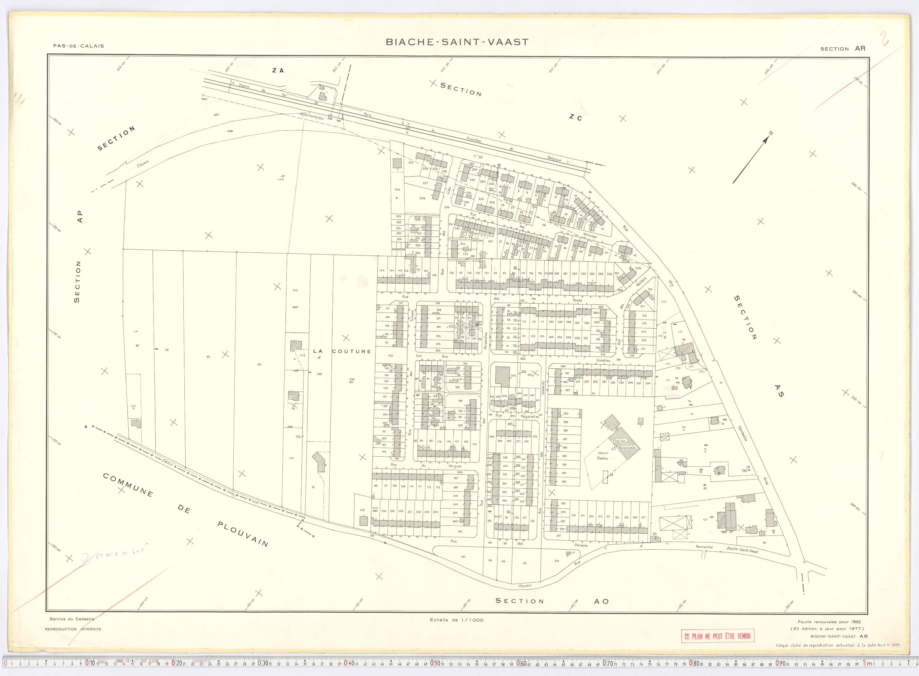 Biache-Saint-Vaast - Section AR.