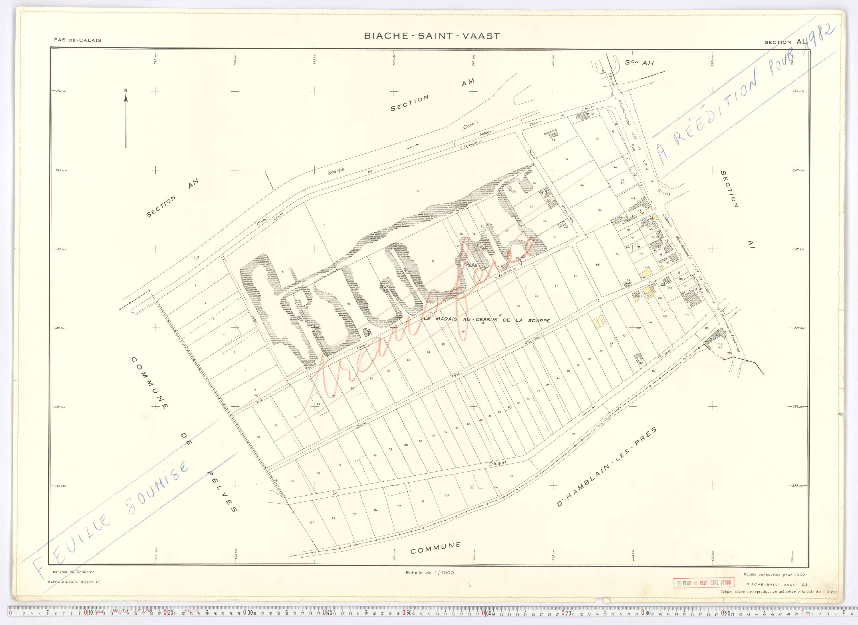 Biache-Saint-Vaast - Section AL.