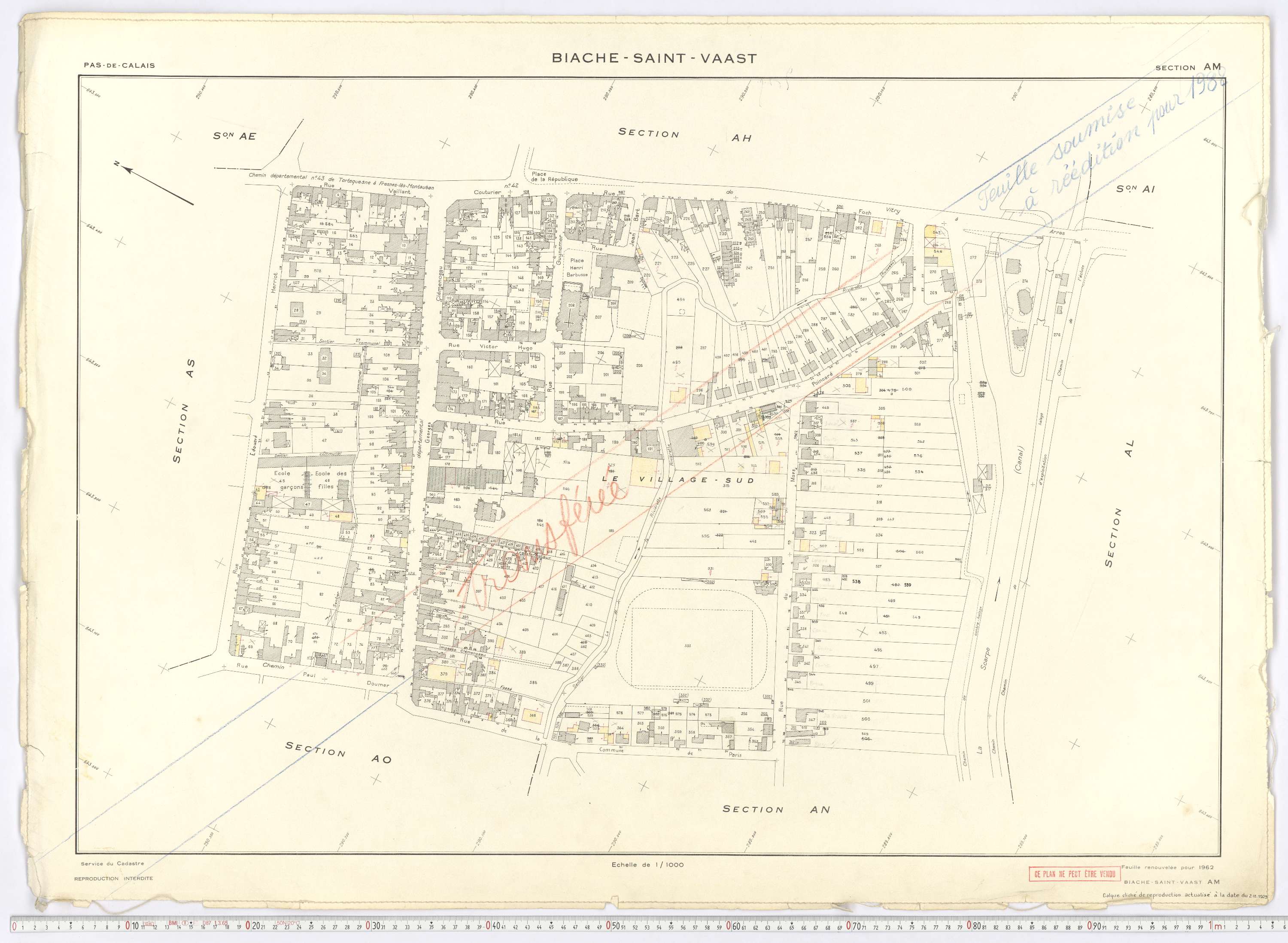 Biache-Saint-Vaast - Section AM.
