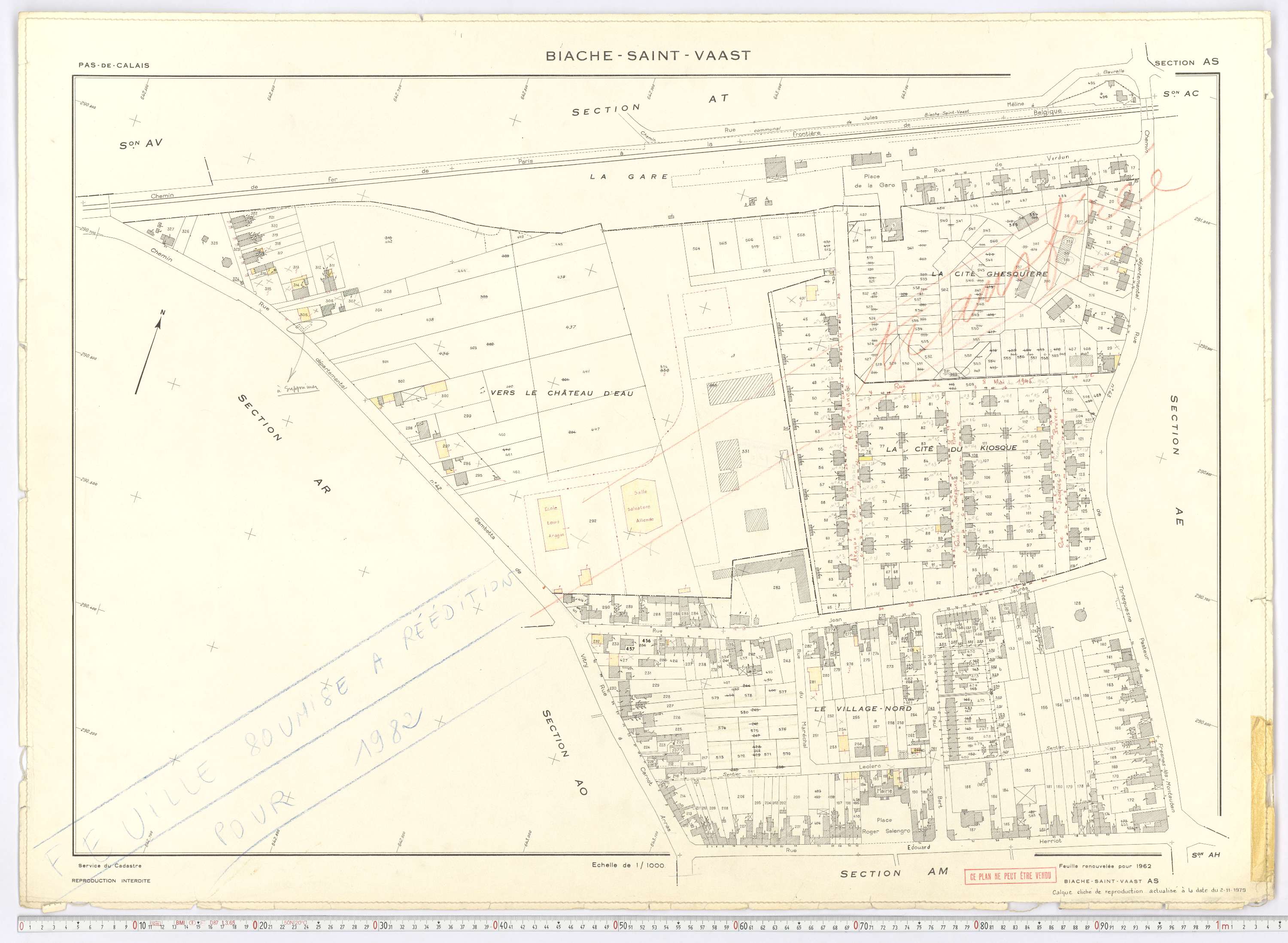 Biache-Saint-Vaast - Section AS.