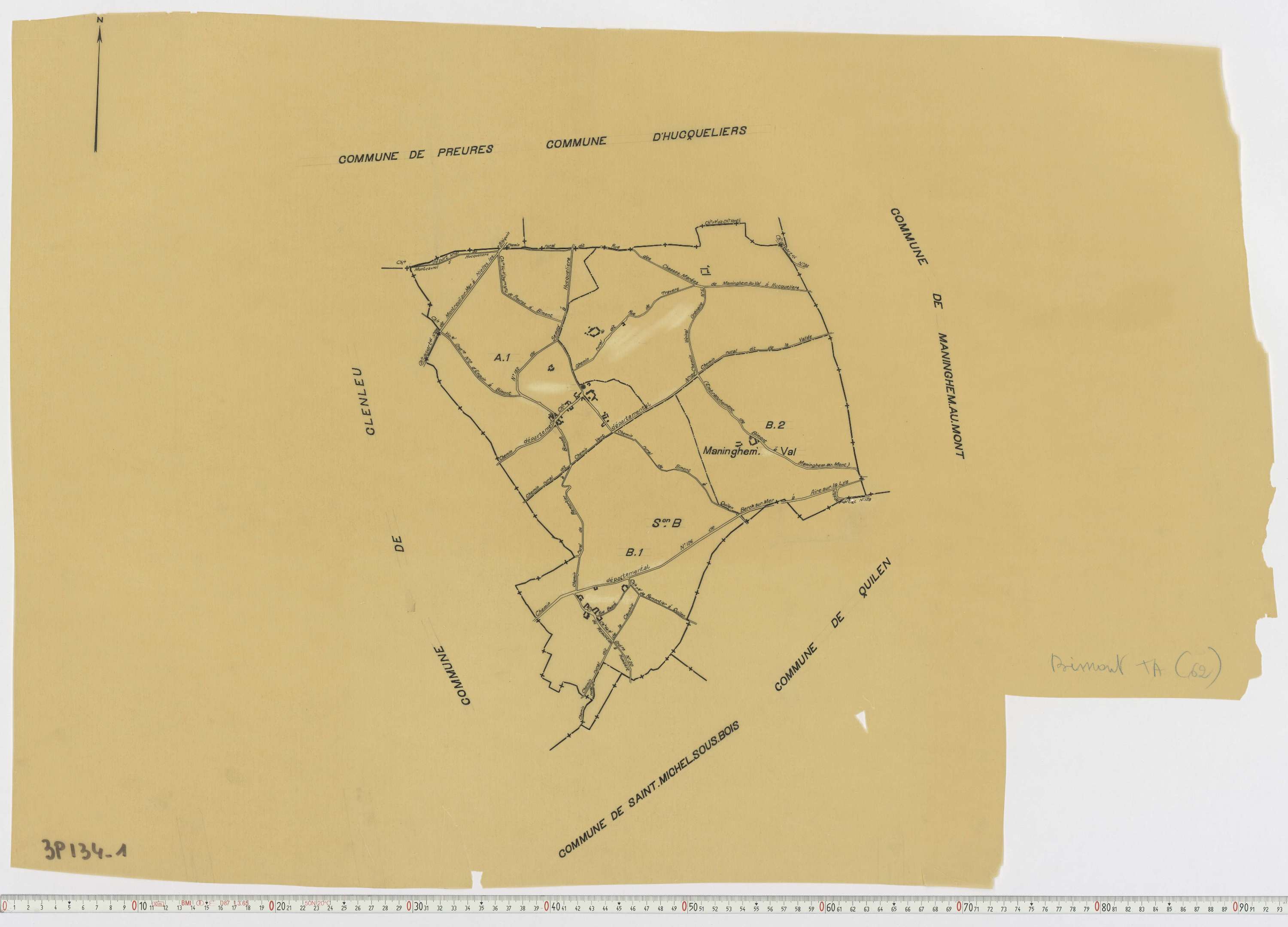 Bimont - Tableau d'assemblage.