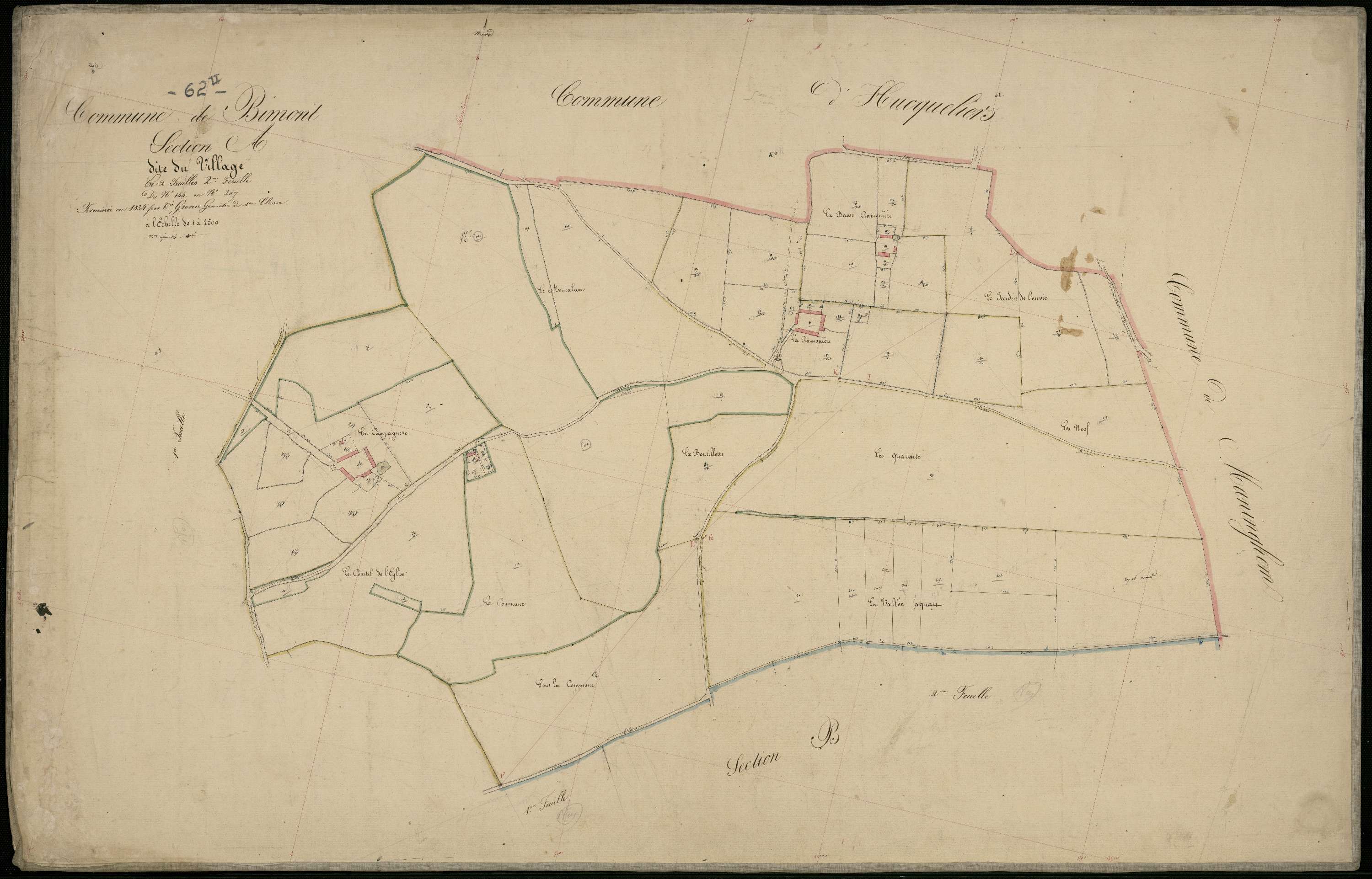 Bimont - Section A, 2e feuille