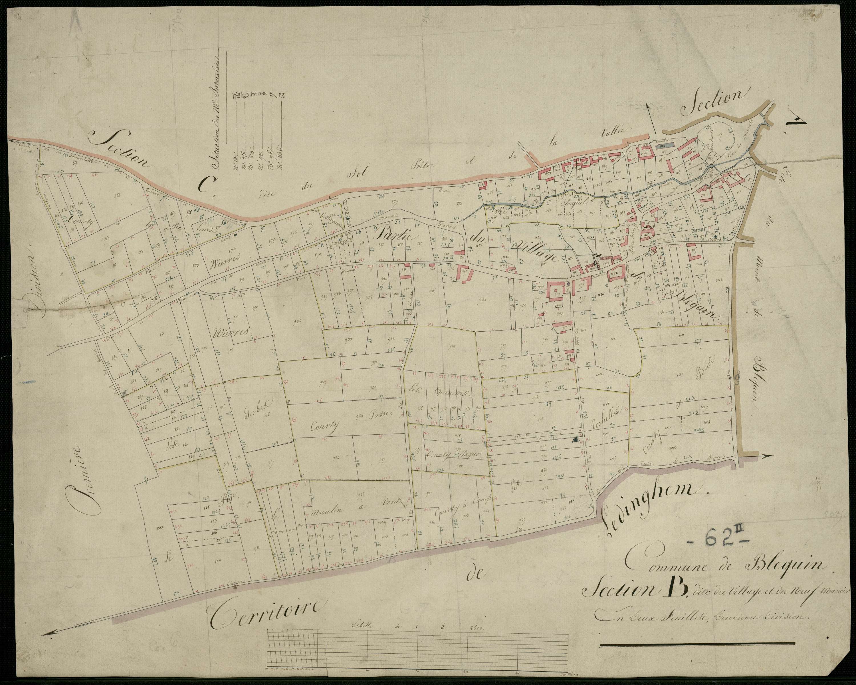 Bléquin - Section B, 2e feuille