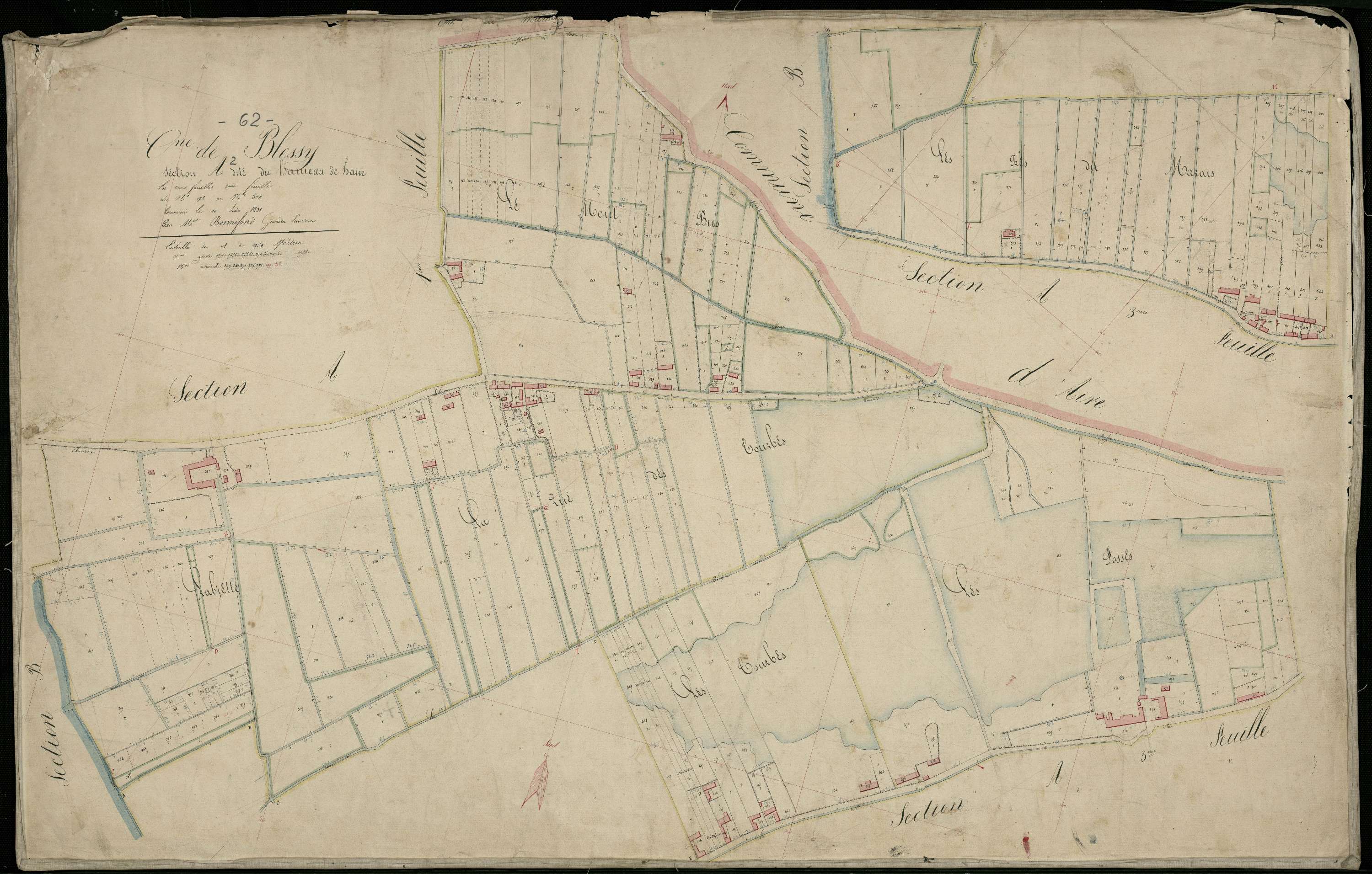 Blessy - Section A, 2e feuille