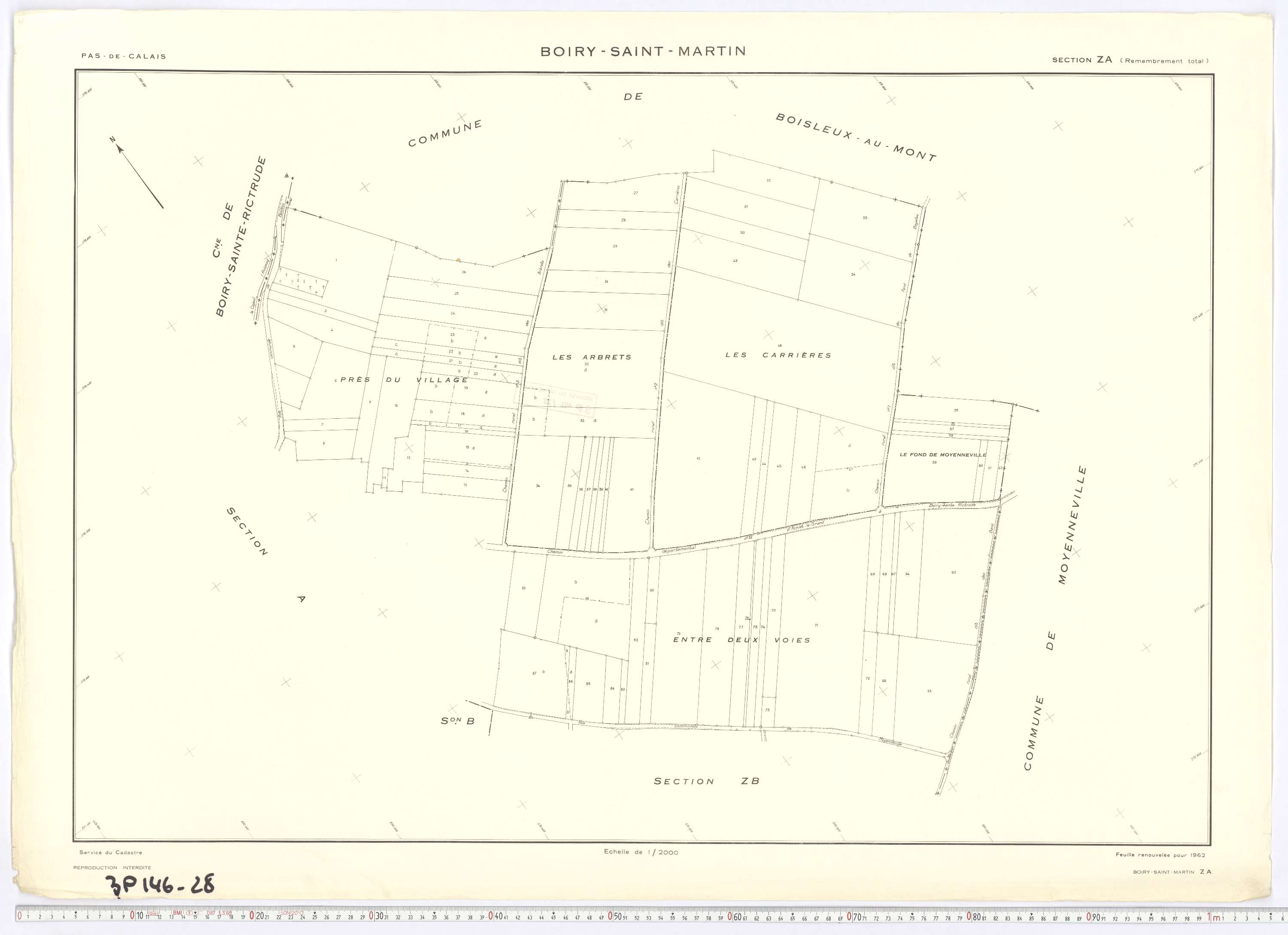 Boiry-Saint-Martin - Section ZA.