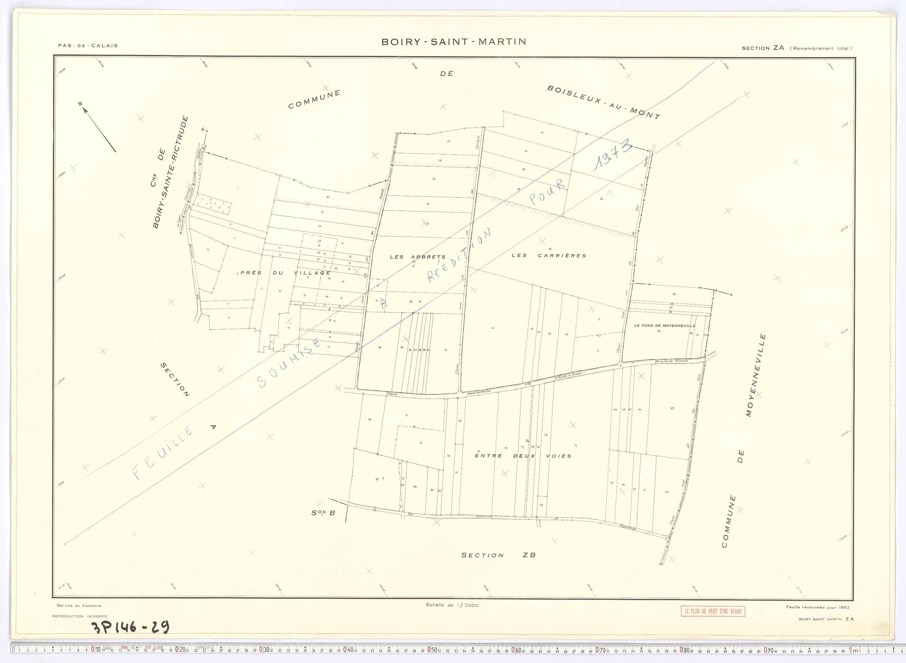 Boiry-Saint-Martin - Section ZA.