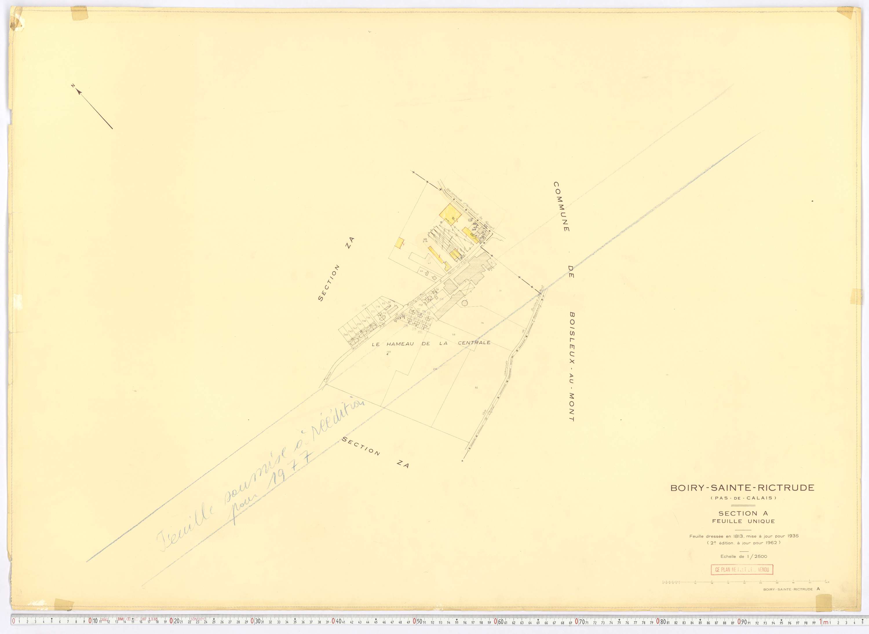 Boiry-Sainte-Rictrude - Section A.