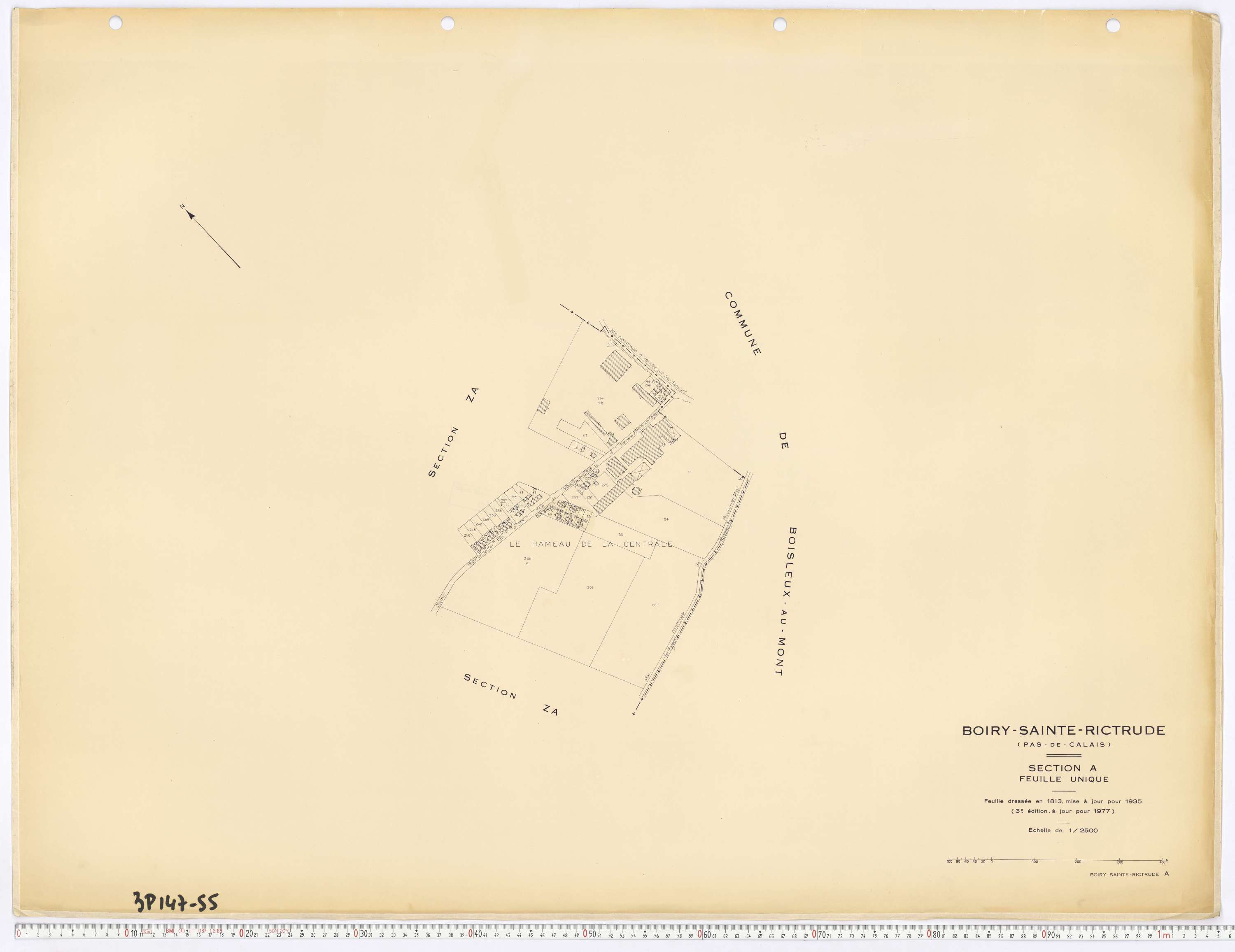 Boiry-Sainte-Rictrude - Section A.