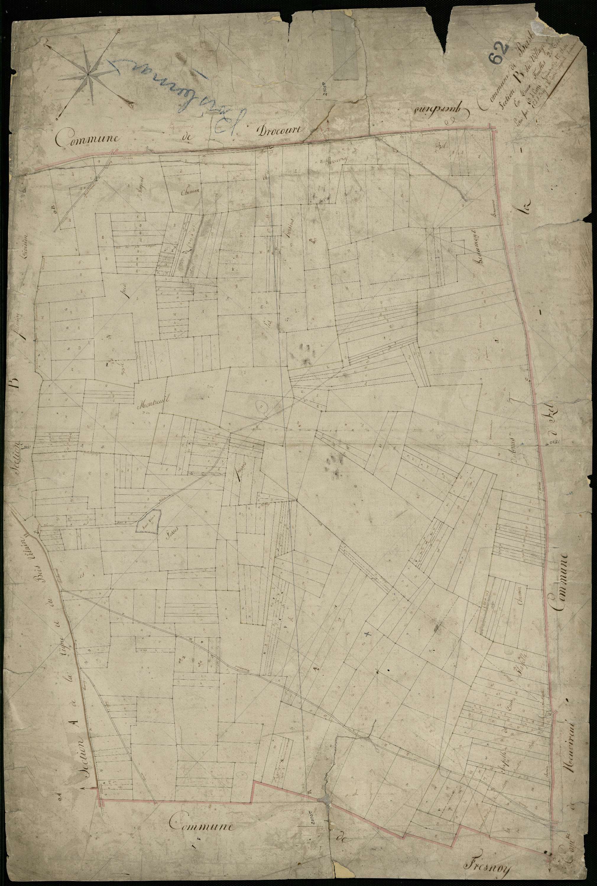 Bois-Bernard - Section B, 2e feuille