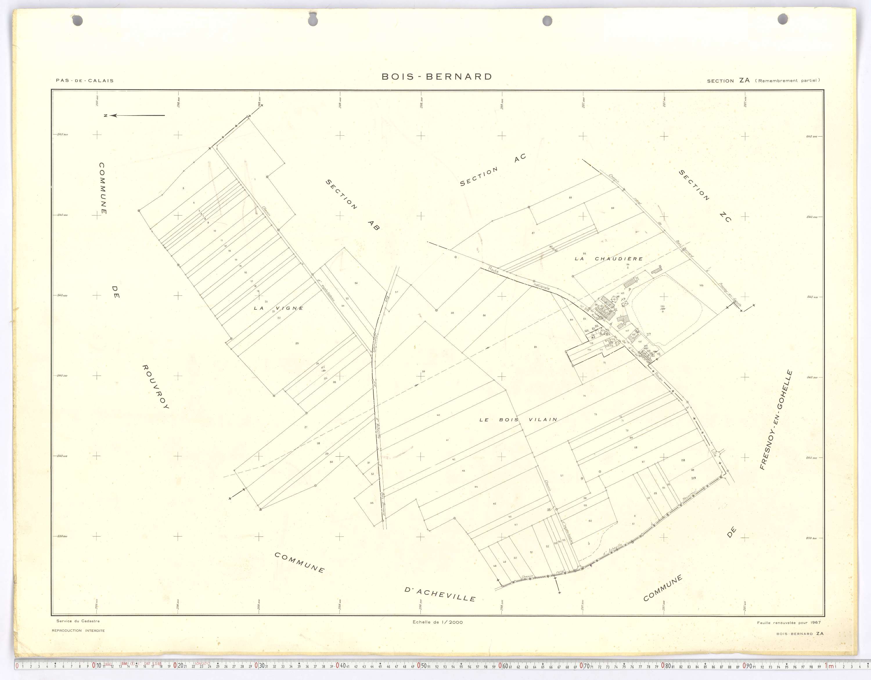 Bois-Bernard - Section ZA.