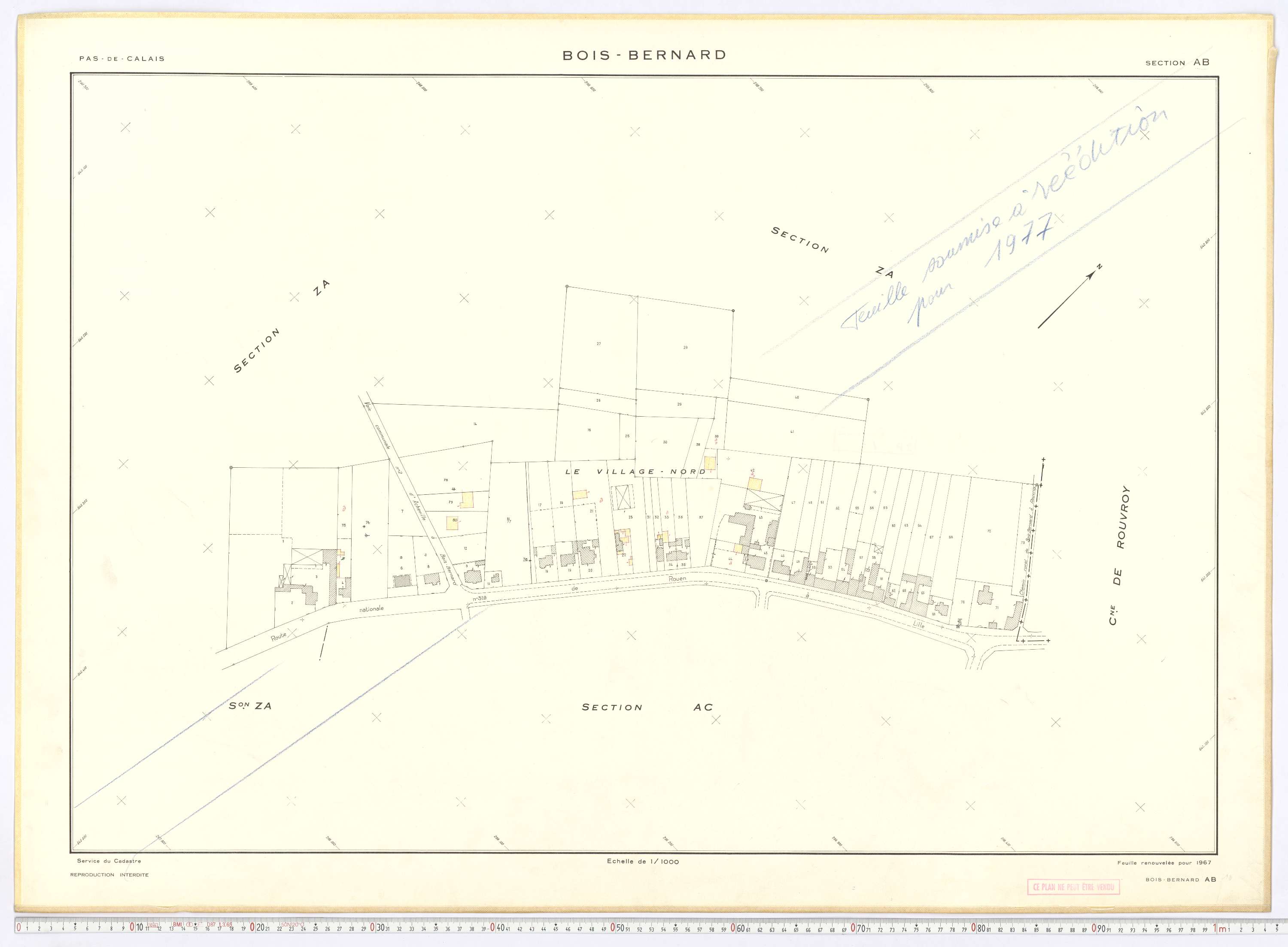 Bois-Bernard - Section AB.