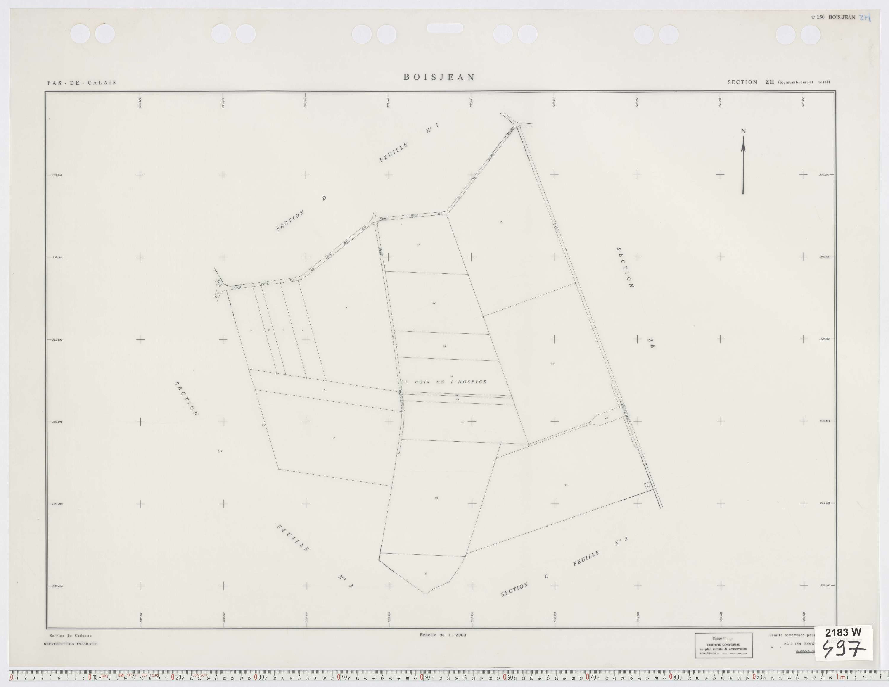 Boisjean - Section ZH.