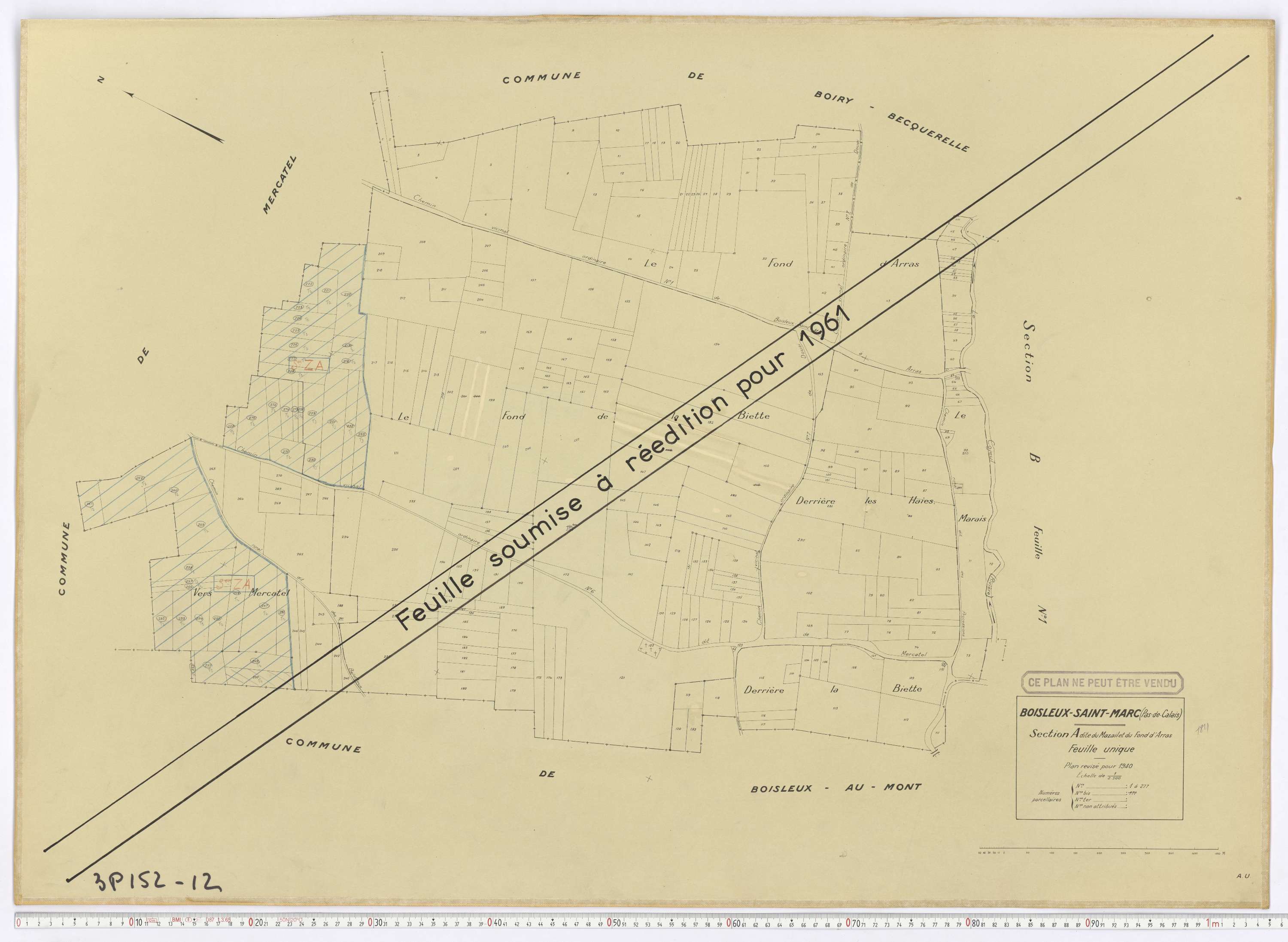 Boisleux-Saint-Marc - Section A.