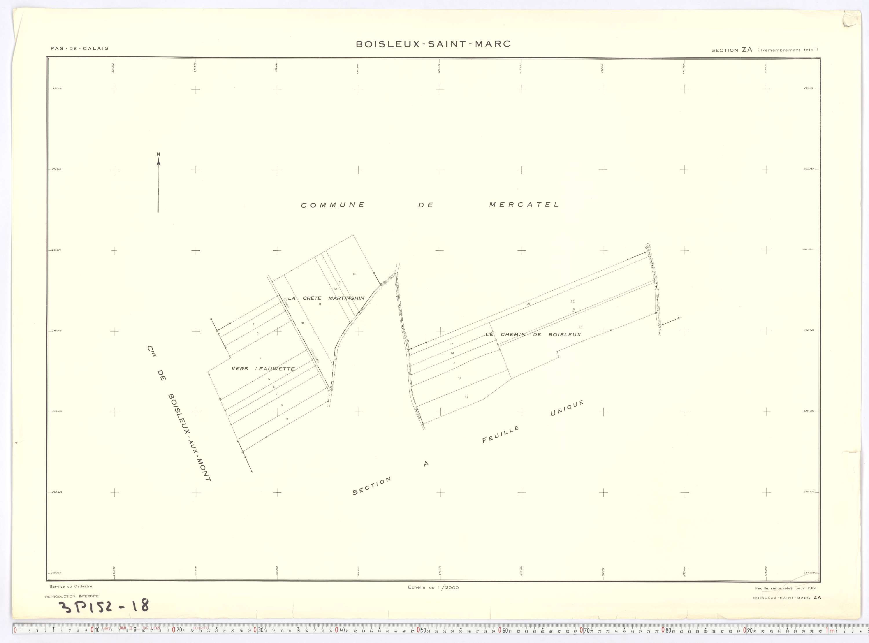 Boisleux-Saint-Marc - Section ZA.