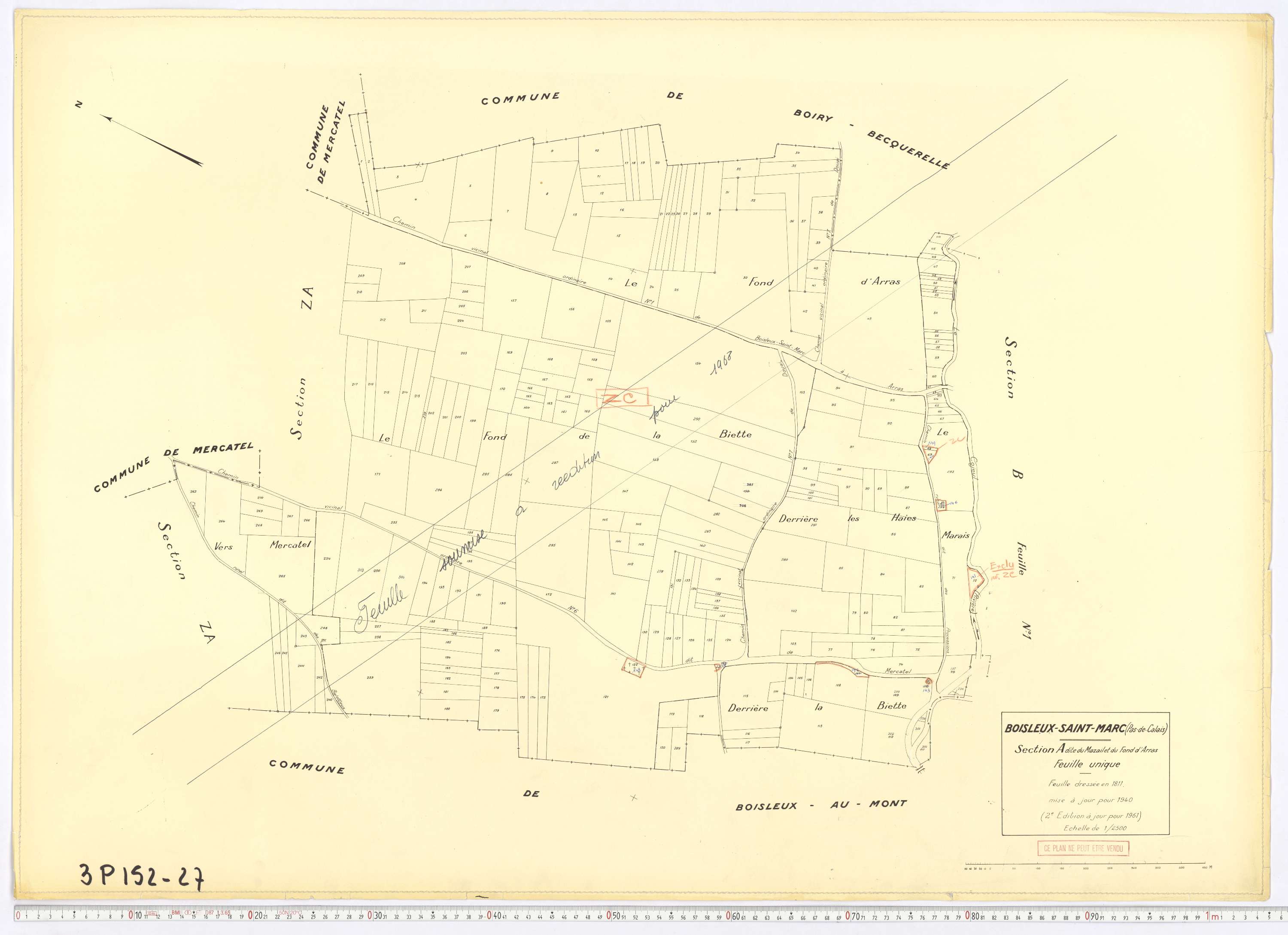 Boisleux-Saint-Marc - Section A.