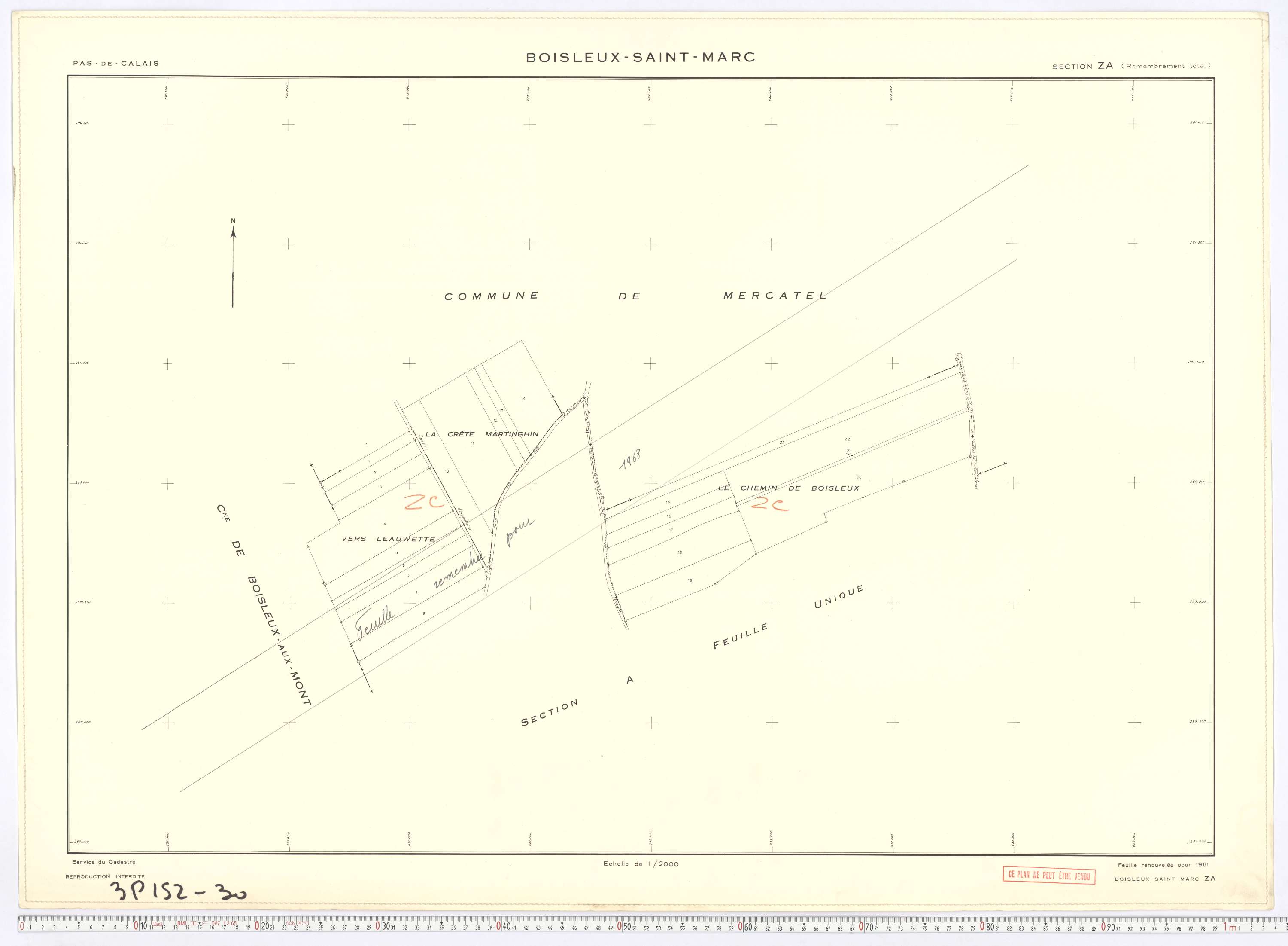 Boisleux-Saint-Marc - Section ZA.