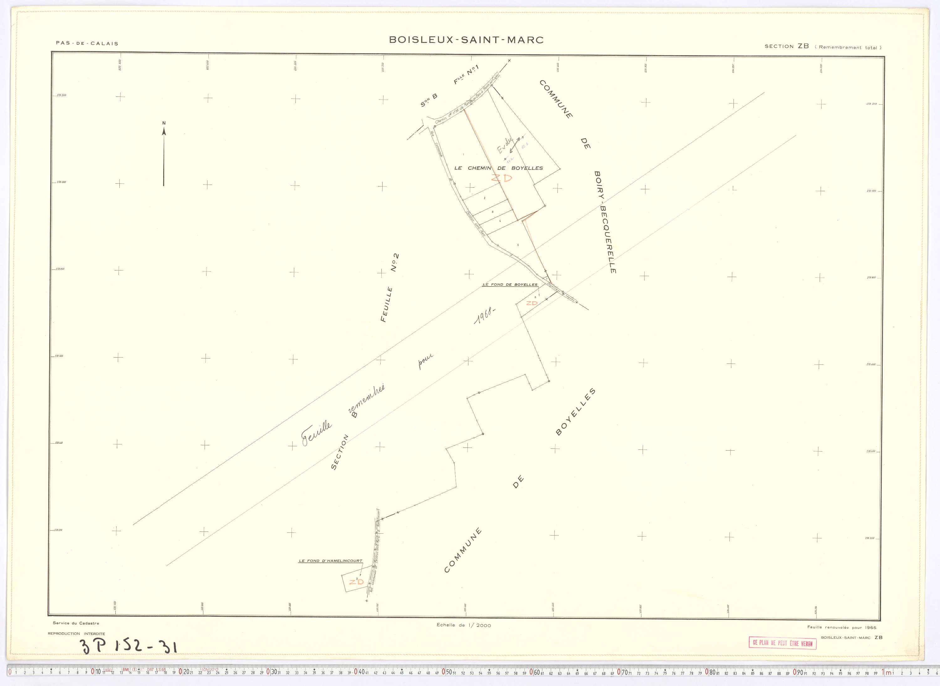 Boisleux-Saint-Marc - Section ZB.