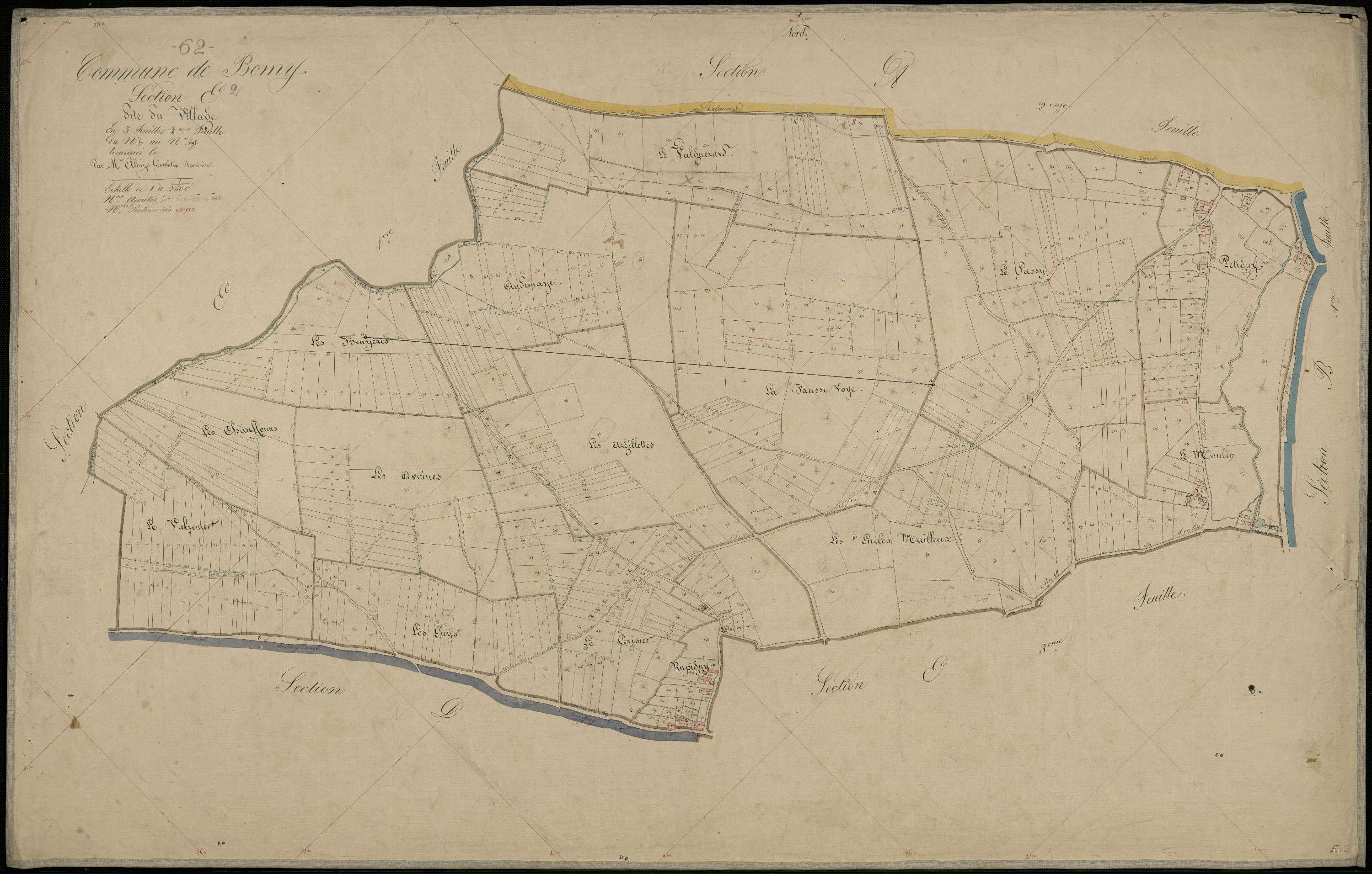 Bomy - Section E, 2e feuille