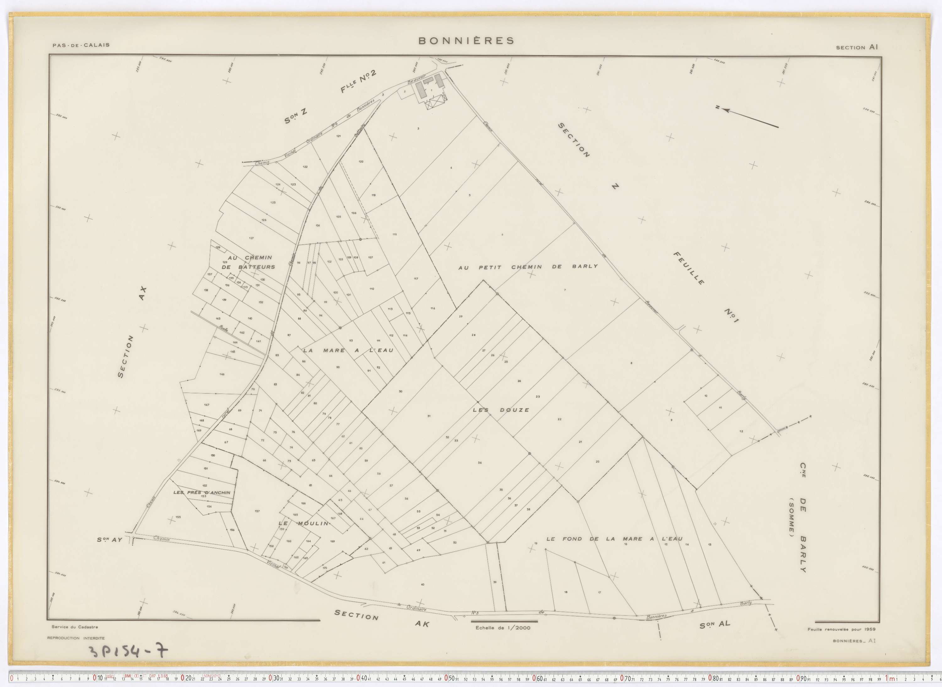 Bonnières - Section AI.