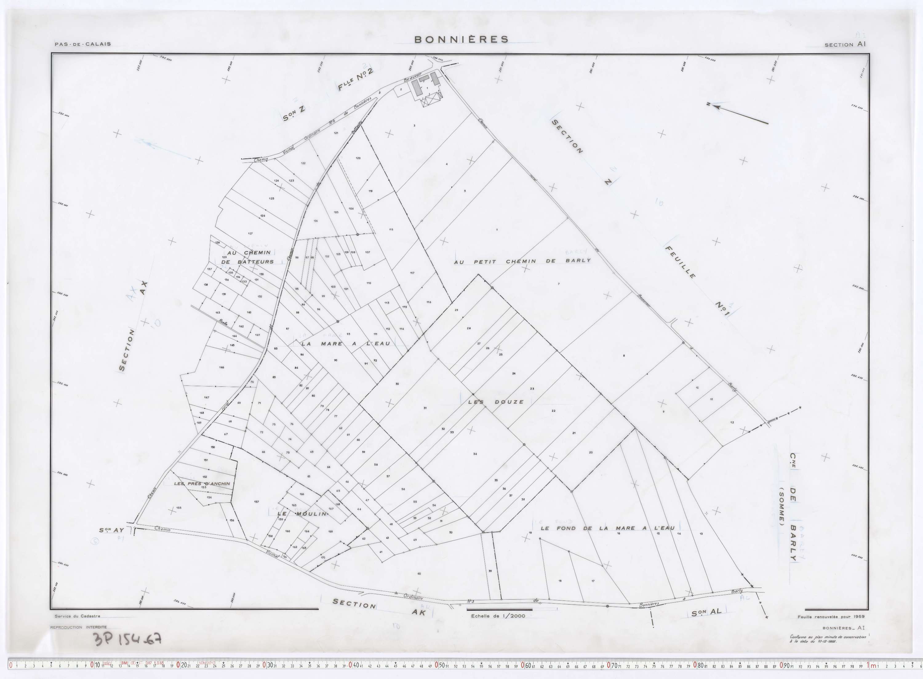 Bonnières - Section AI.