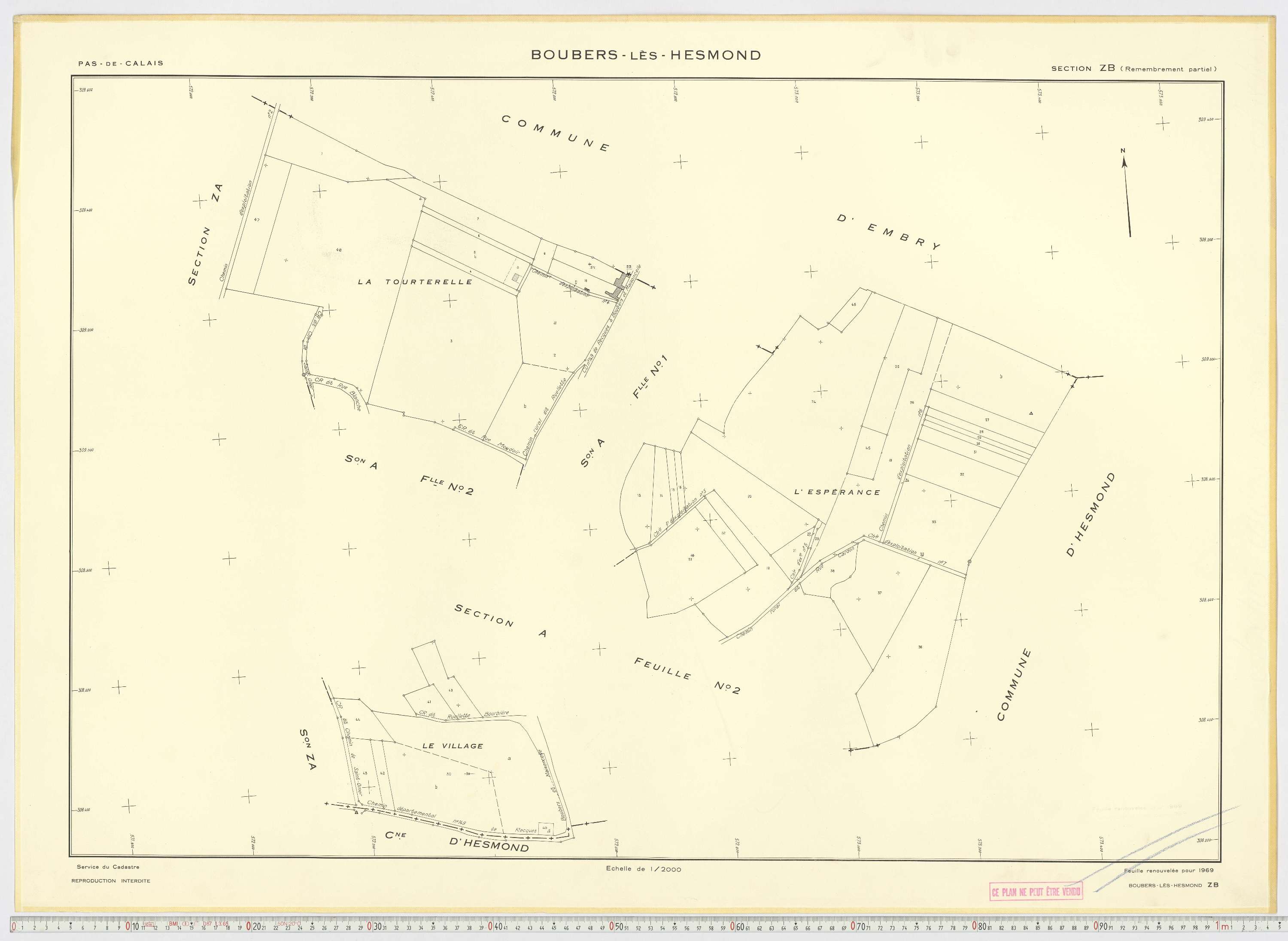 Boubers-lès-Hesmond - Section ZB.