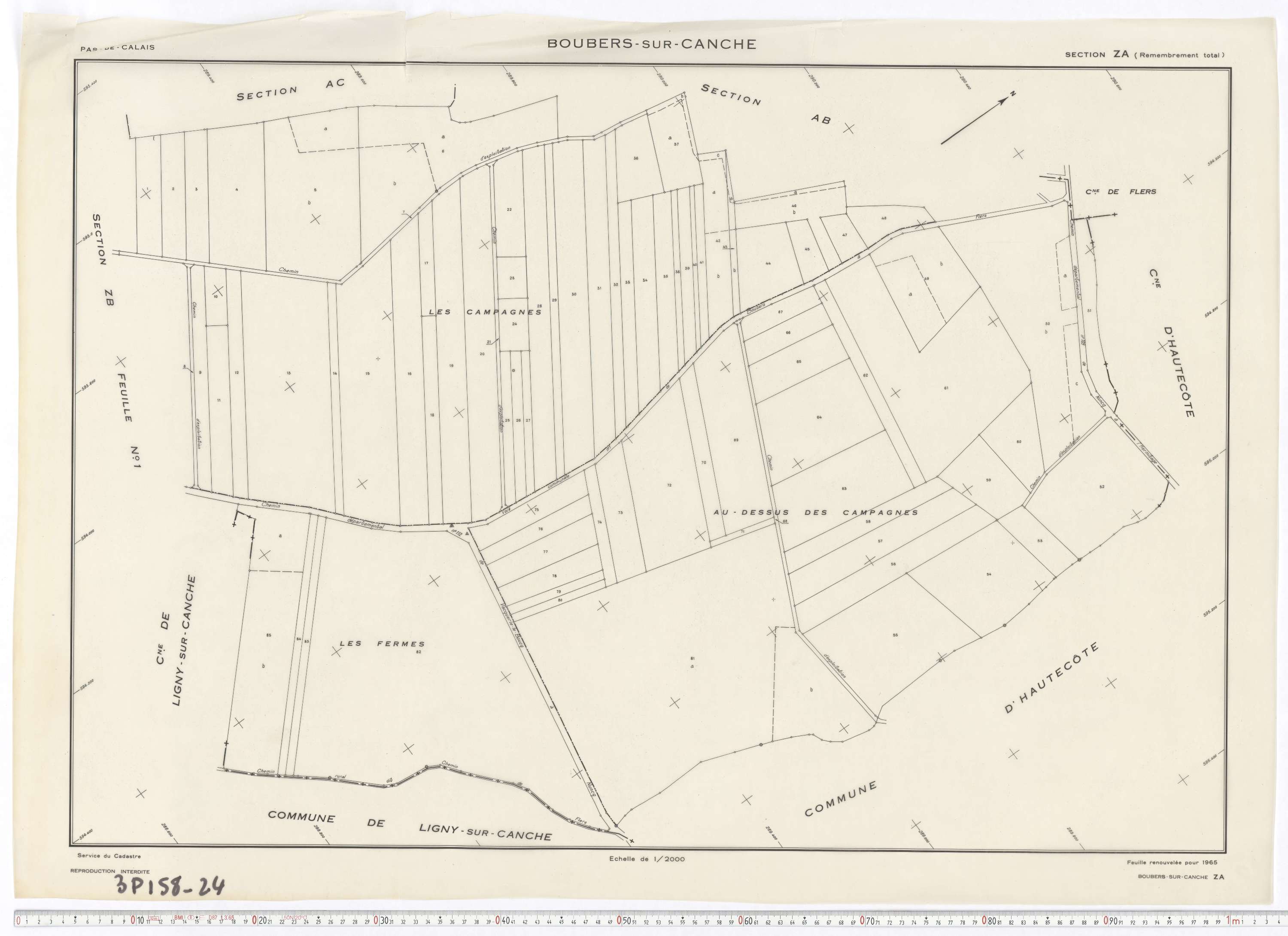 Boubers-sur-Canche - Section ZA.