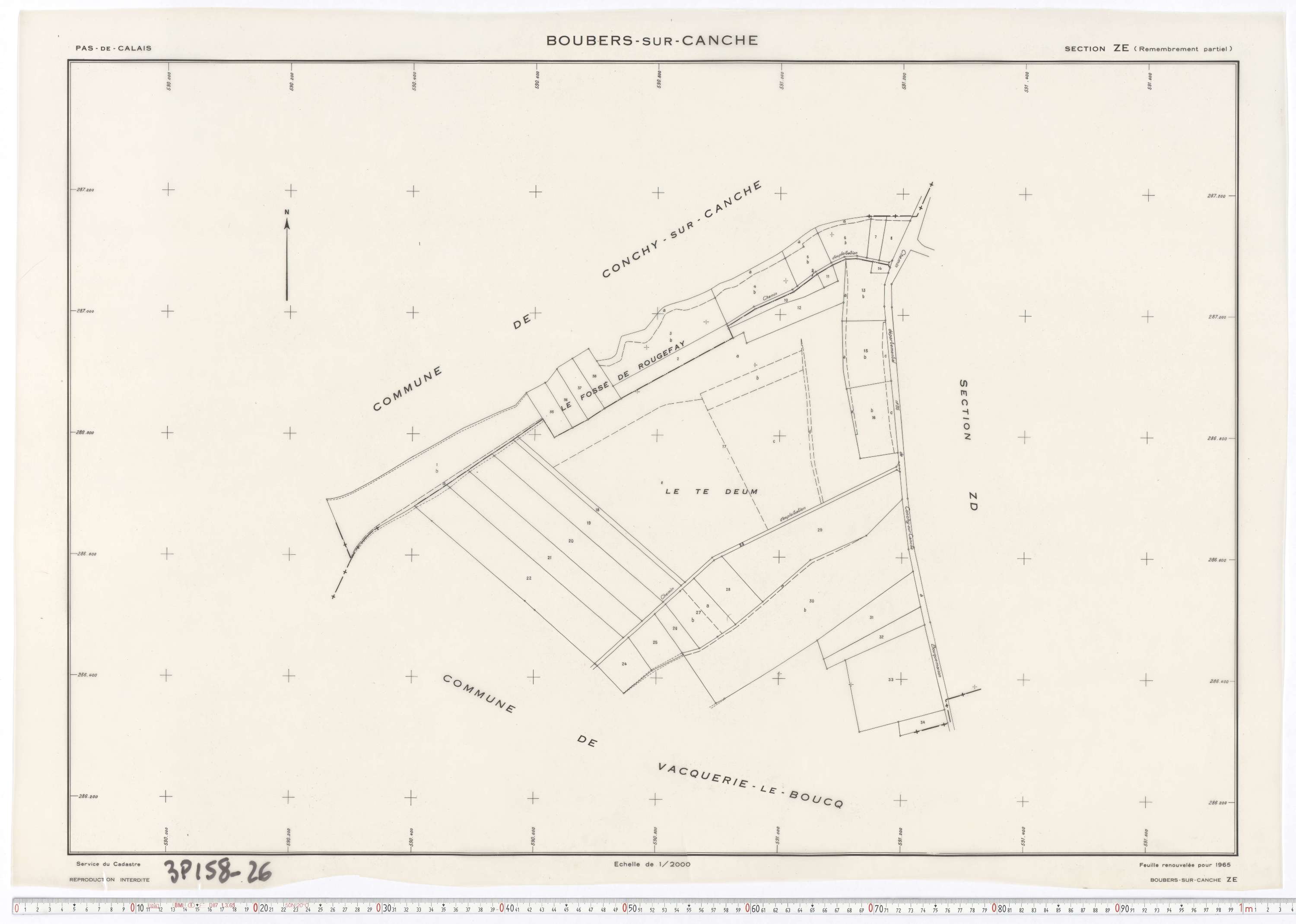 Boubers-sur-Canche - Section ZE.