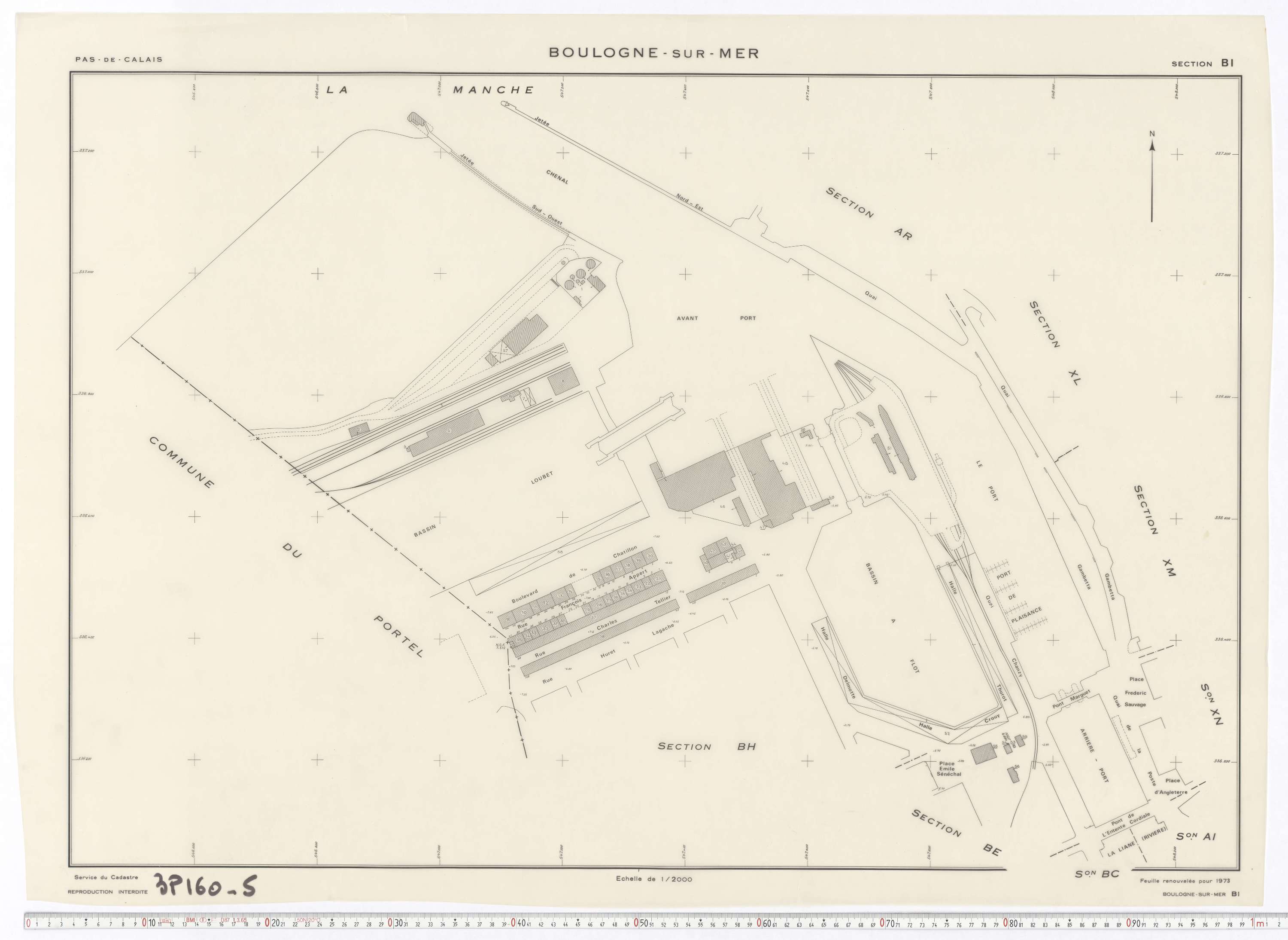 Boulogne-sur-Mer - Section BI.