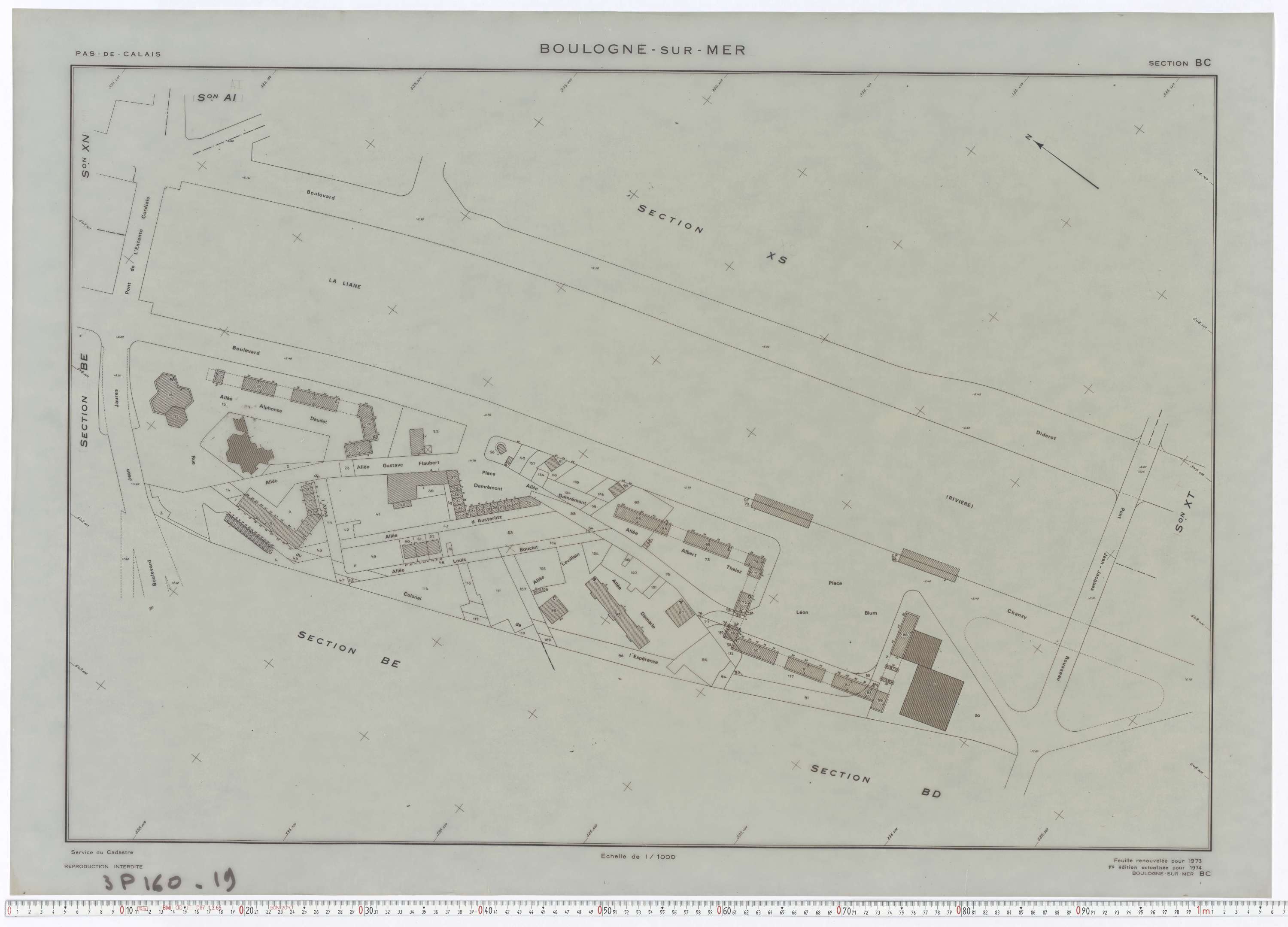 Boulogne-sur-Mer - Section BC.