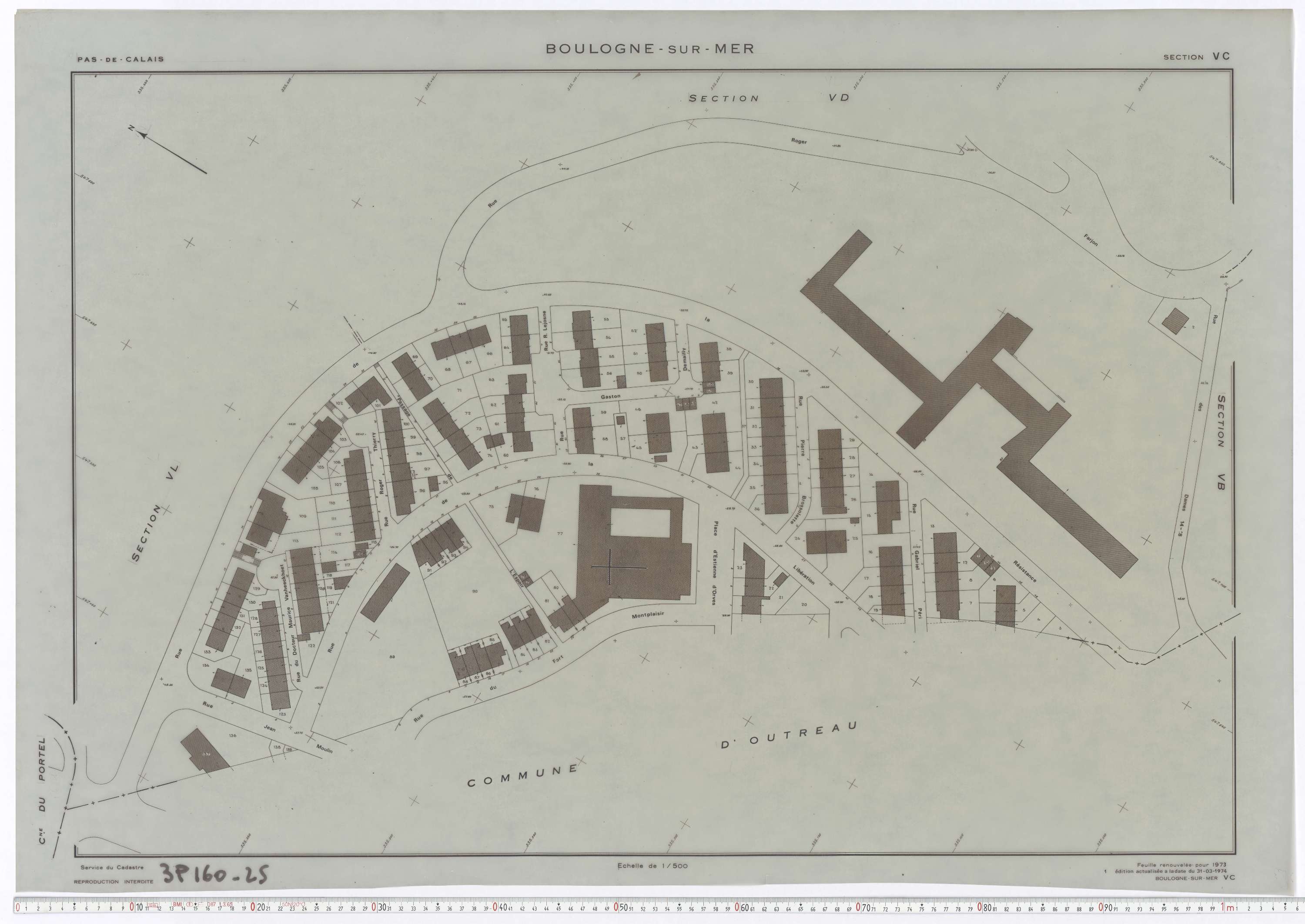 Boulogne-sur-Mer - Section VC.