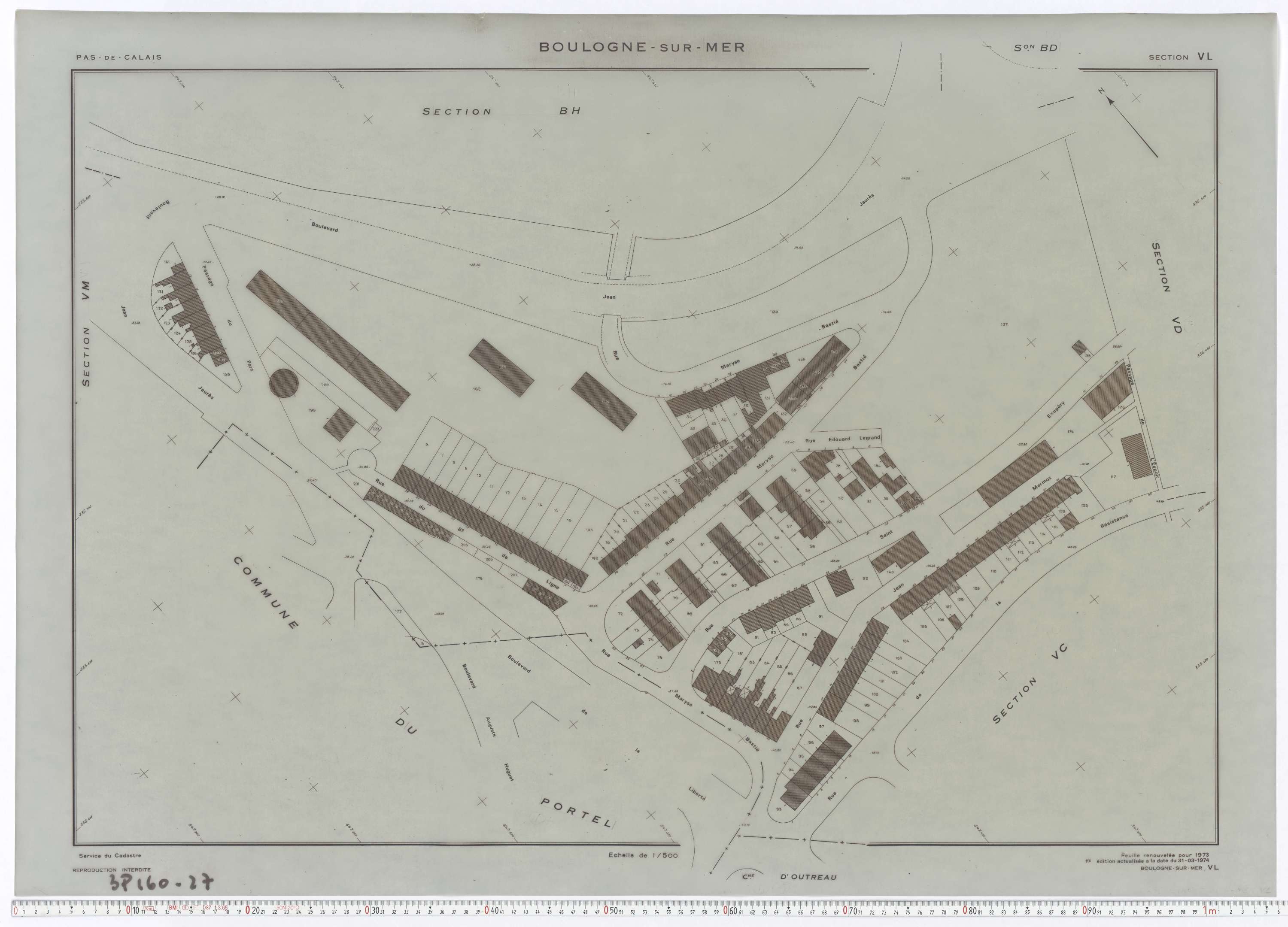 Boulogne-sur-Mer - Section VL.
