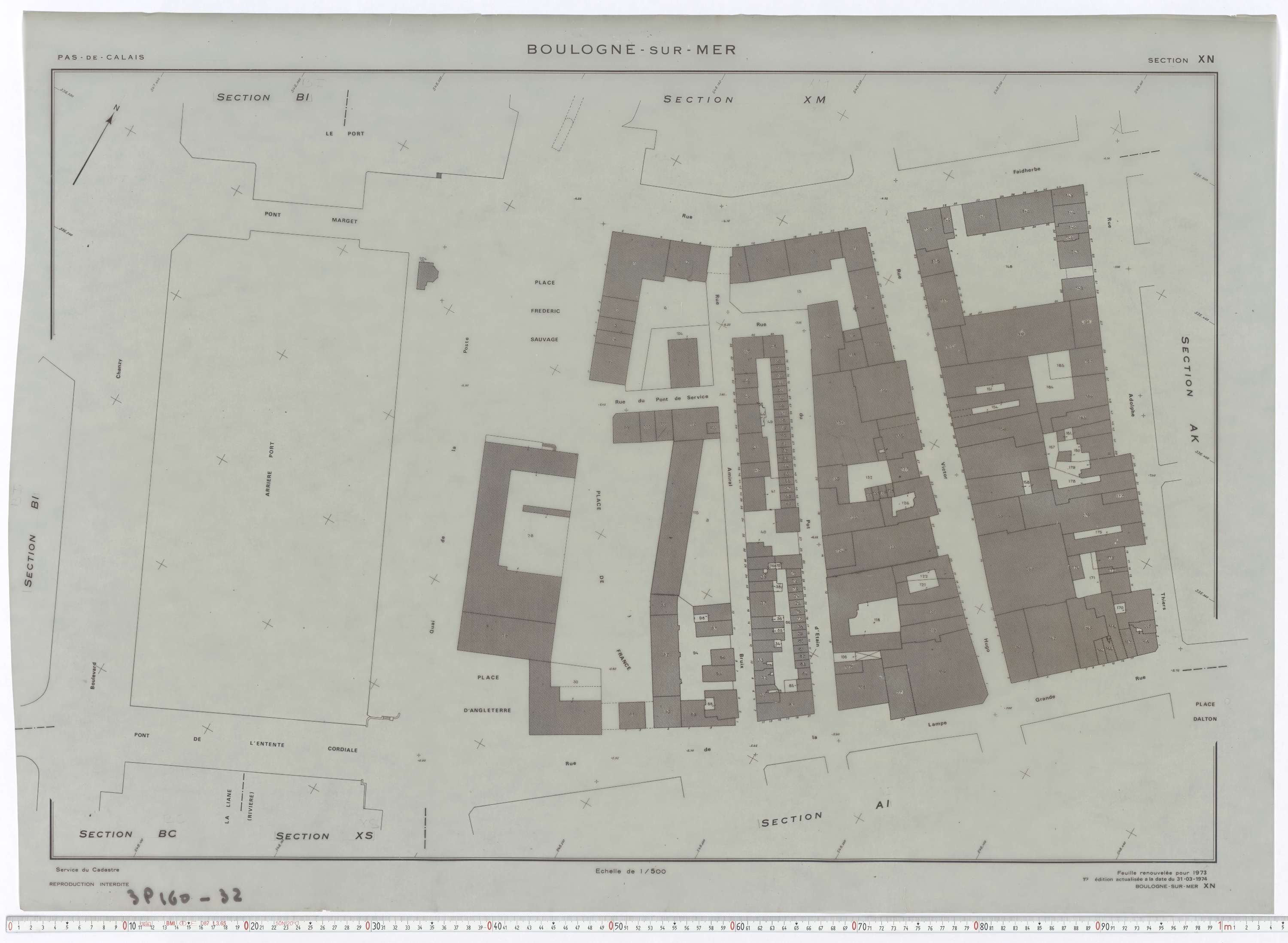 Boulogne-sur-Mer - Section XN.