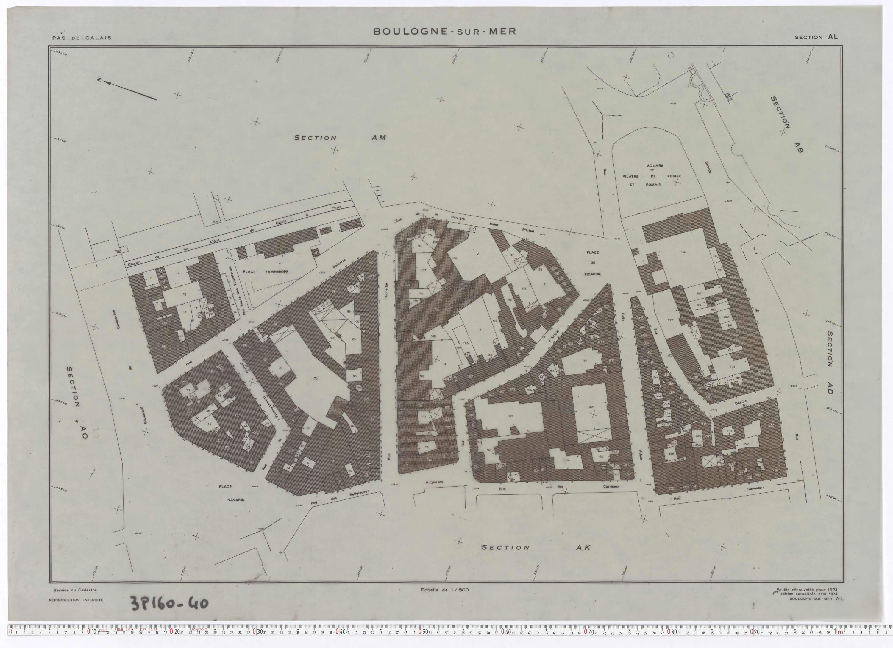 Boulogne-sur-Mer - Section AL.