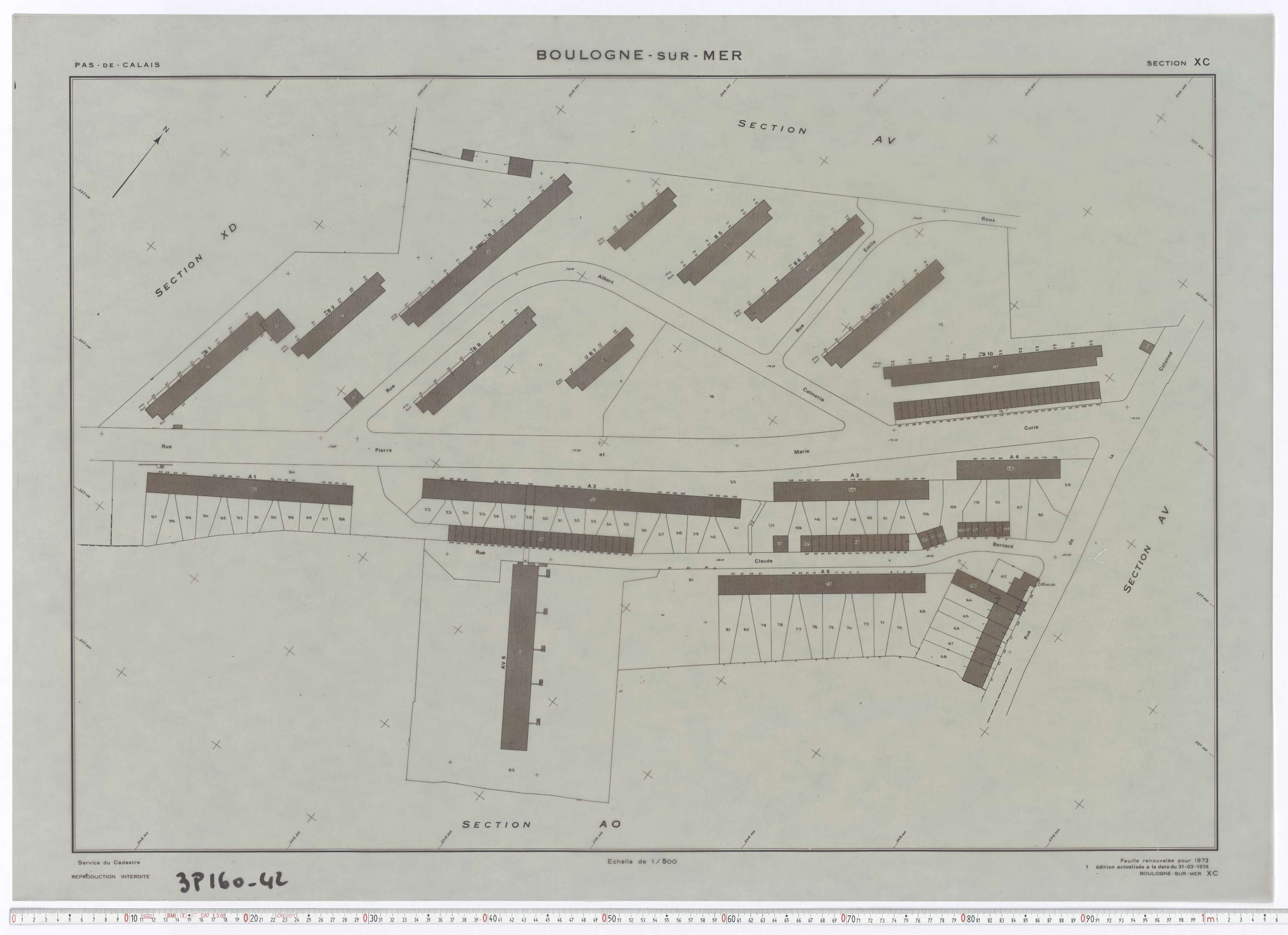 Boulogne-sur-Mer - Section XC.
