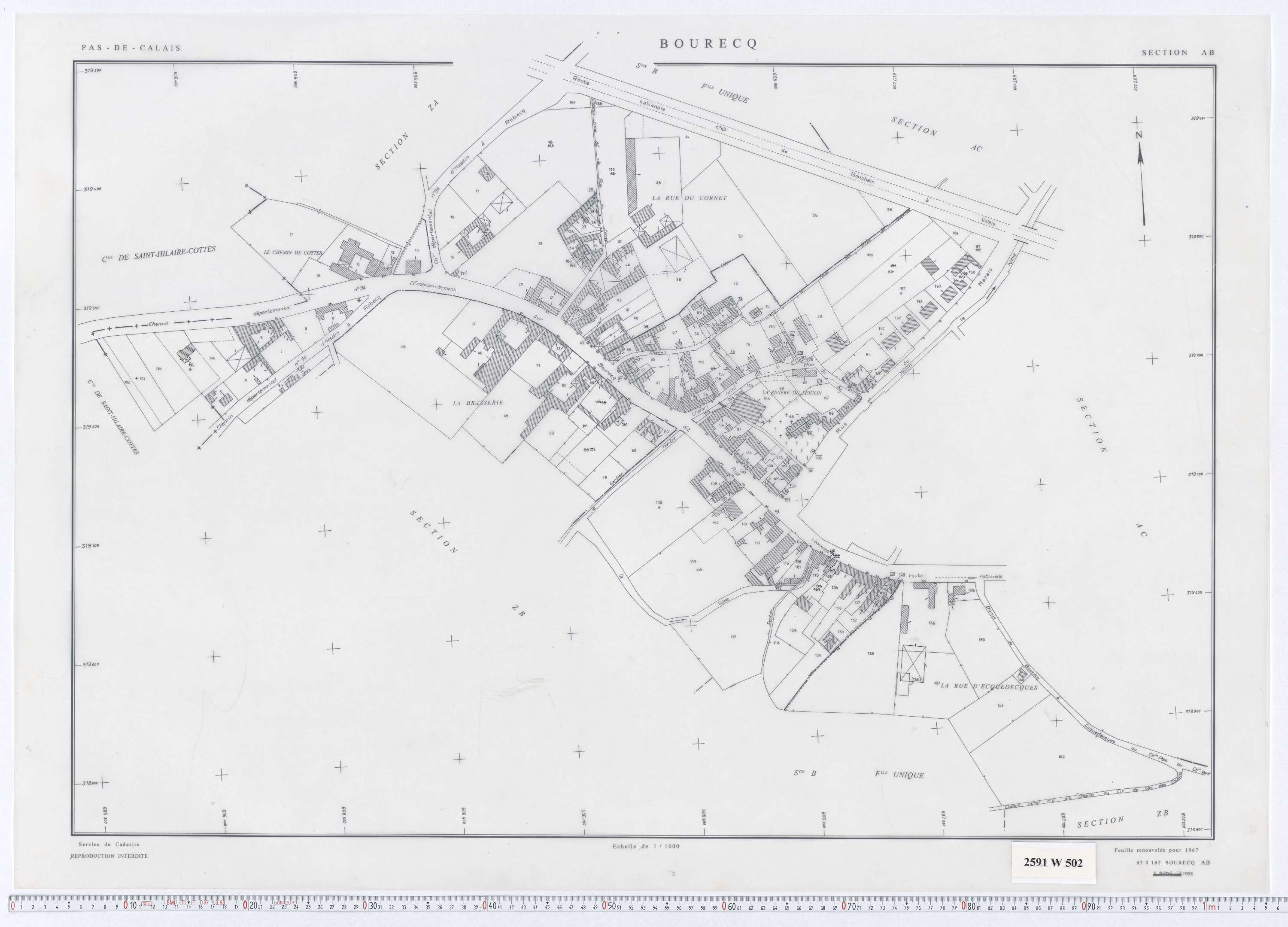 Bourecq - Section AB.