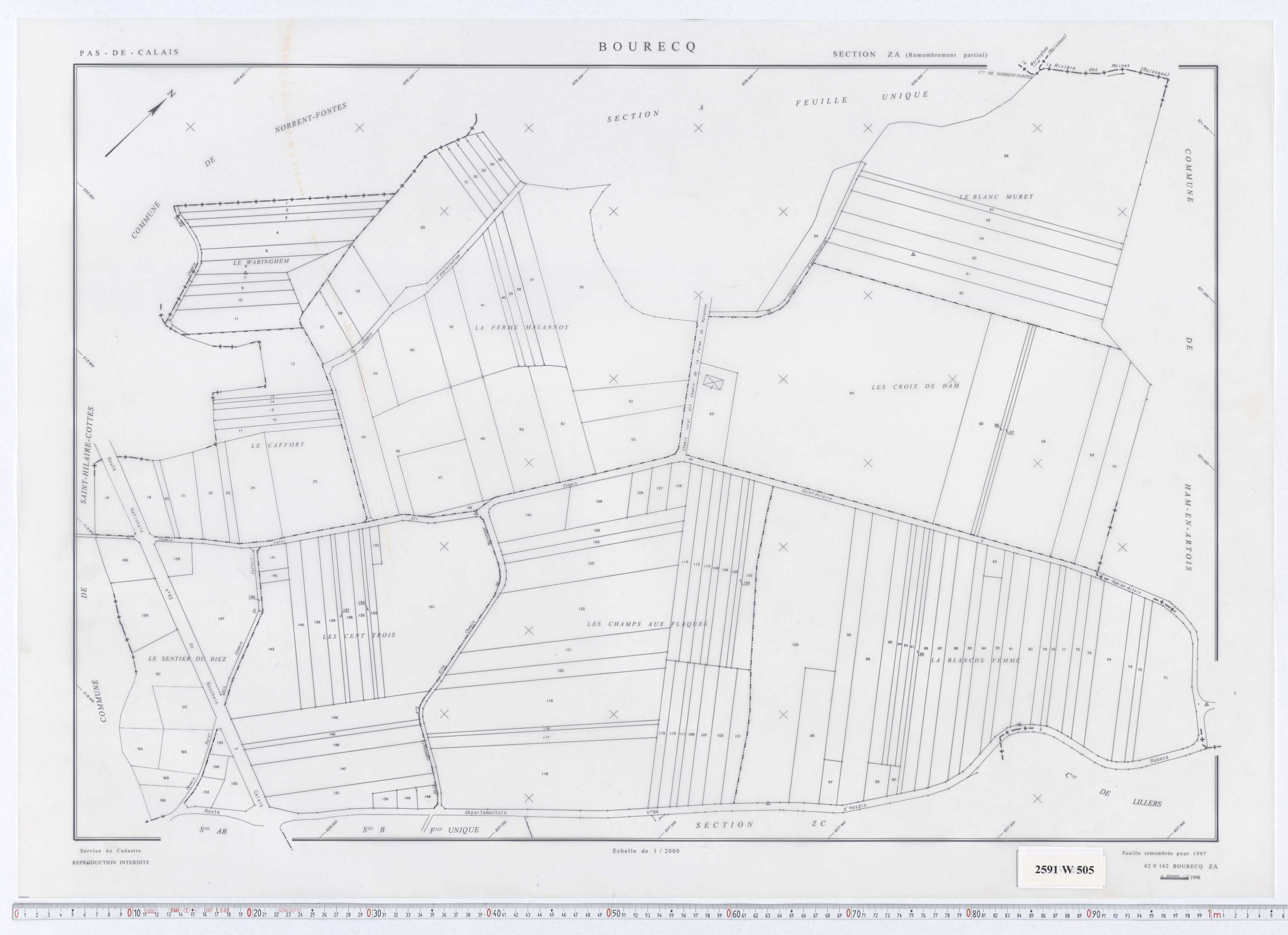 Bourecq - Section ZA.