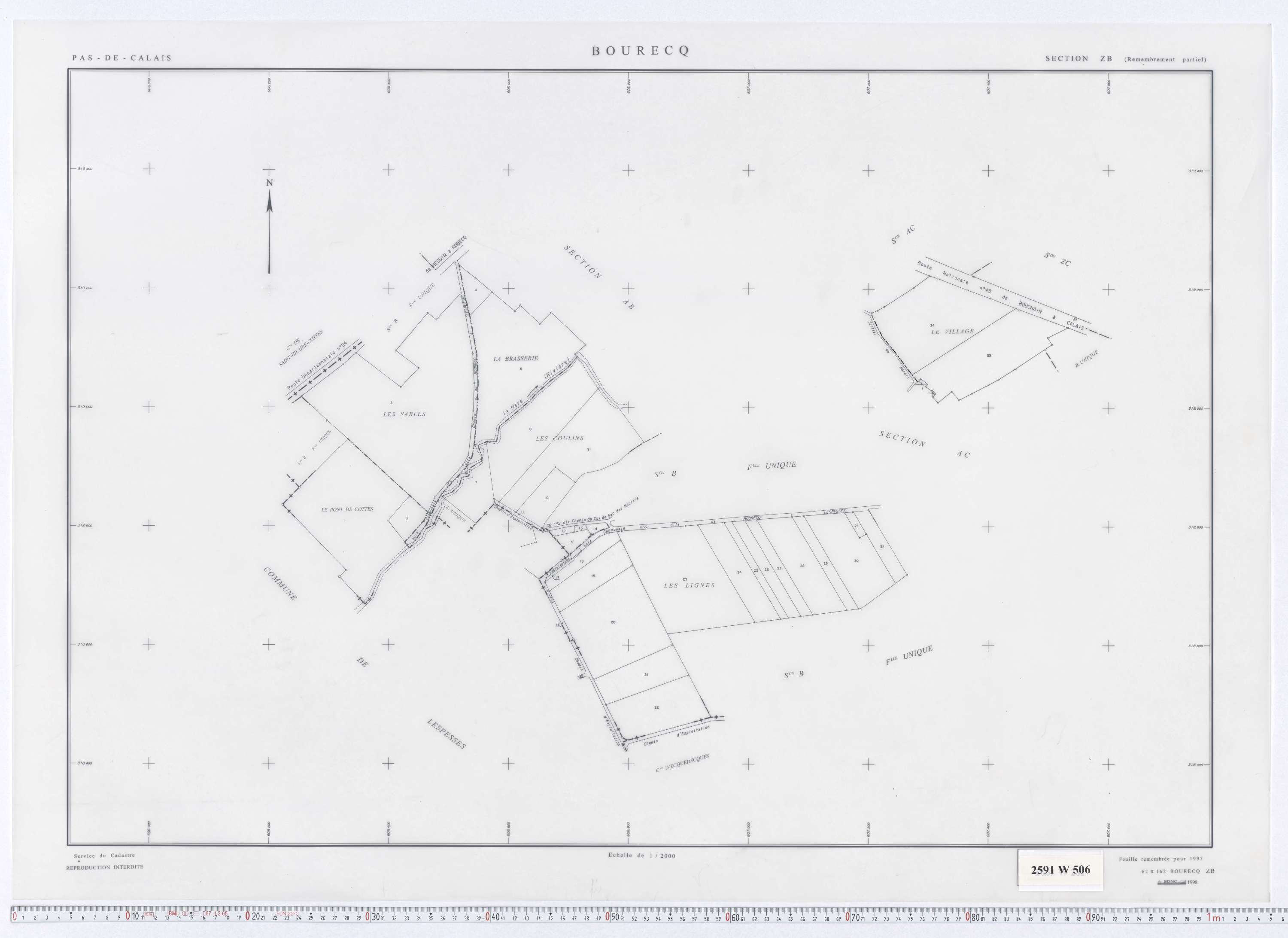 Bourecq - Section ZB.