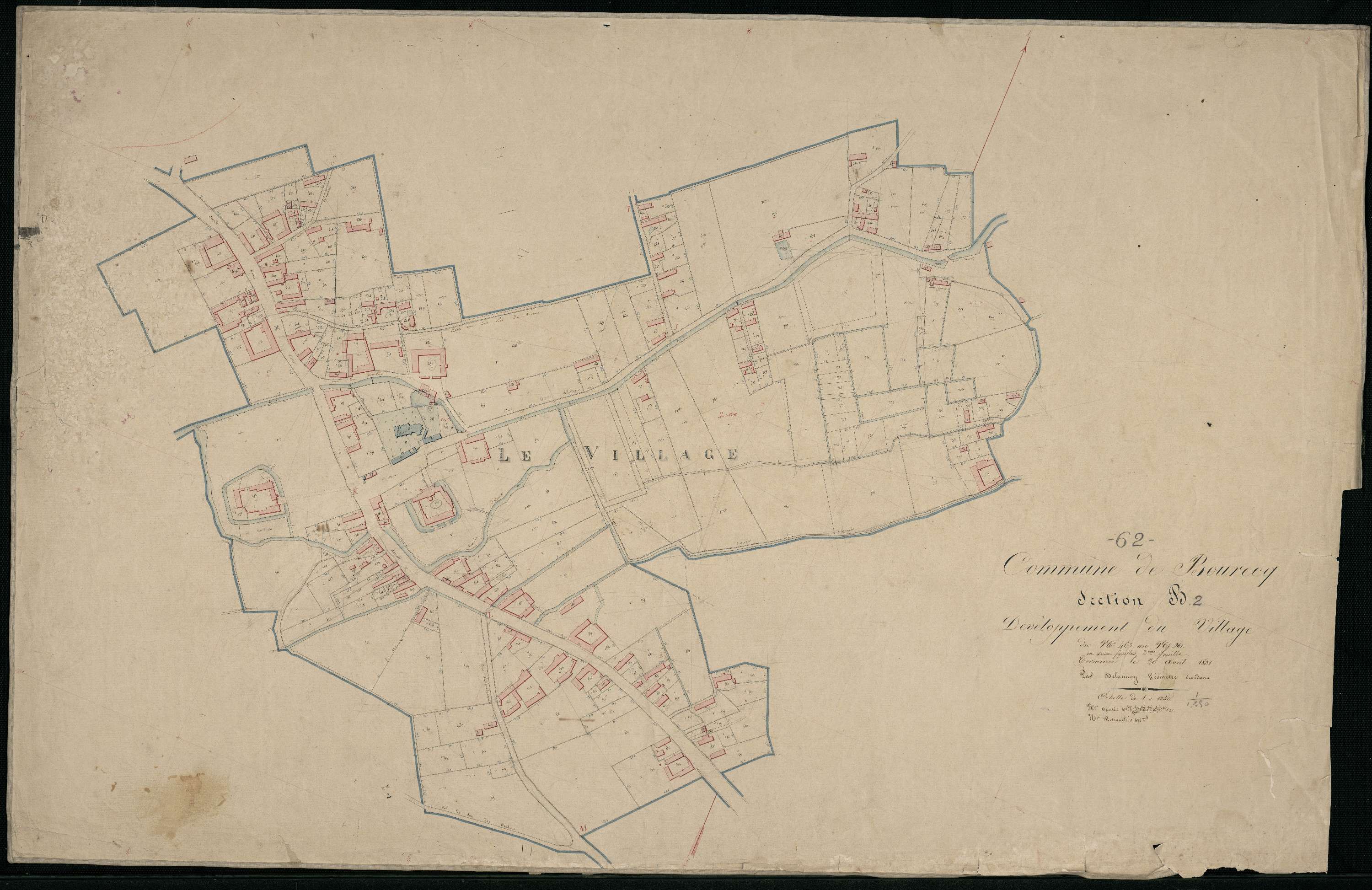 Bourecq - Section B, 2e feuille