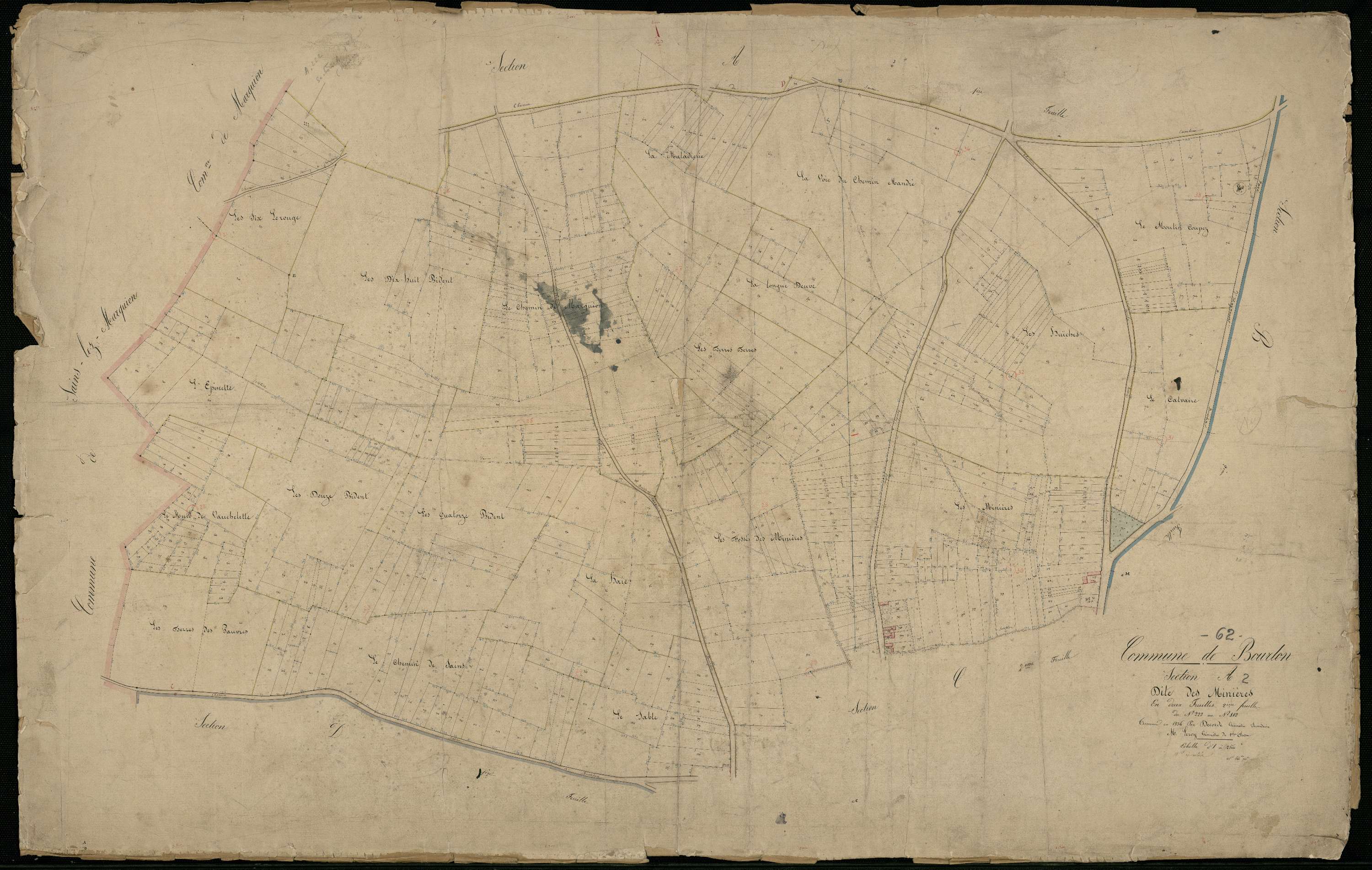 Bourlon - Section A, 2e feuille
