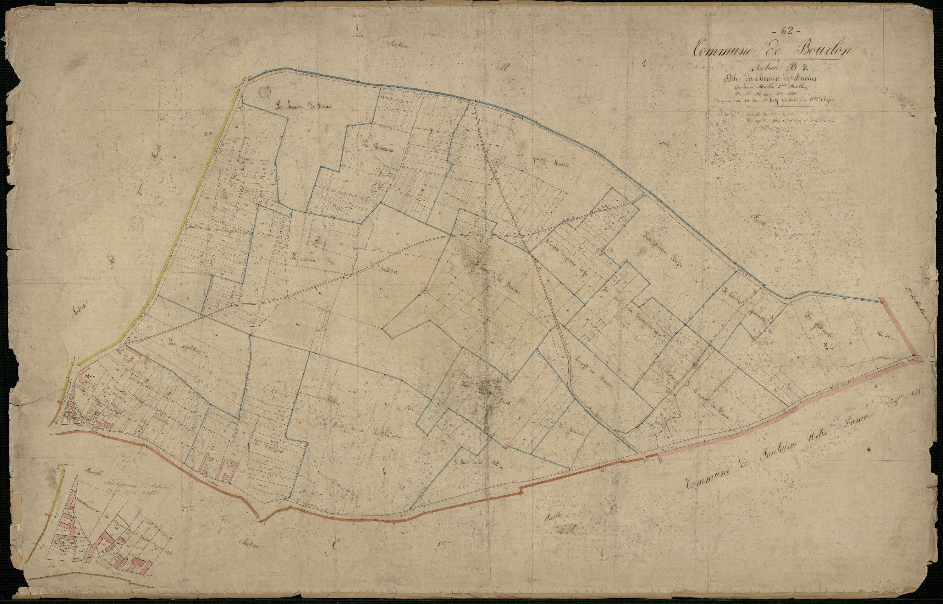 Bourlon - Section B, 2e feuille