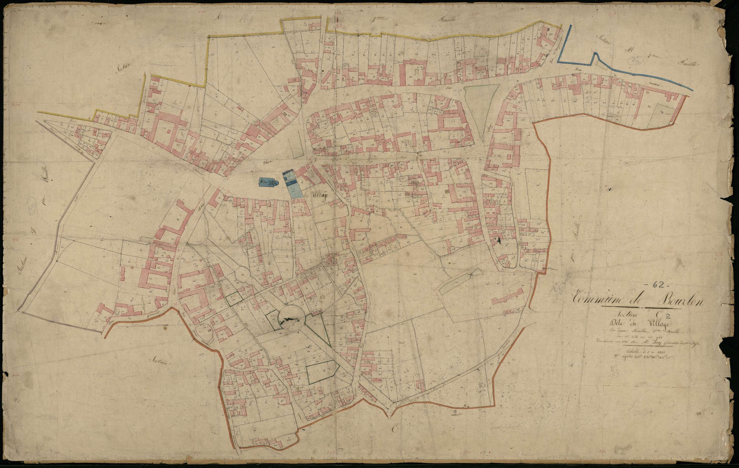 Bourlon - Section C, 2e feuille