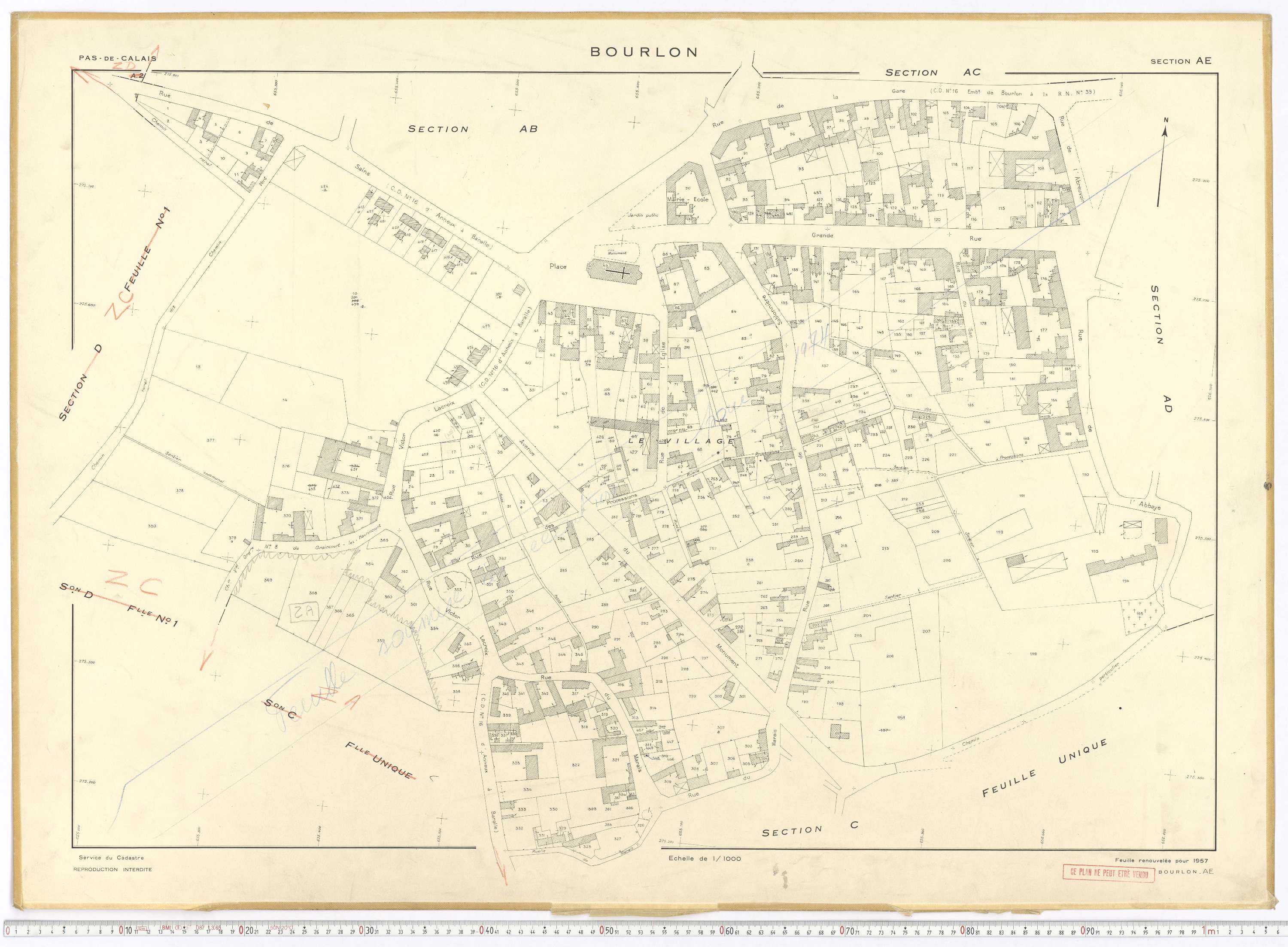 Bourlon - Section AE.