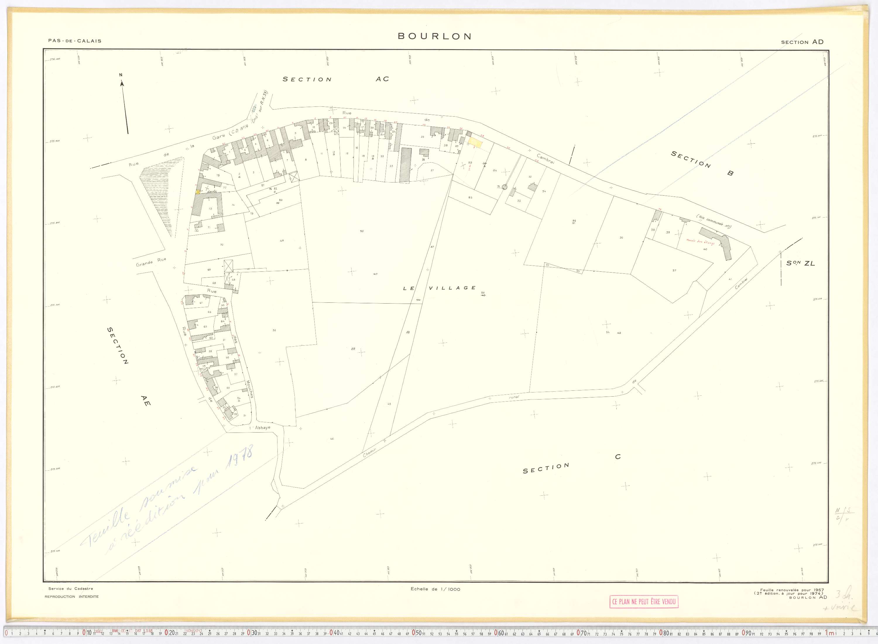 Bourlon - Section AD.