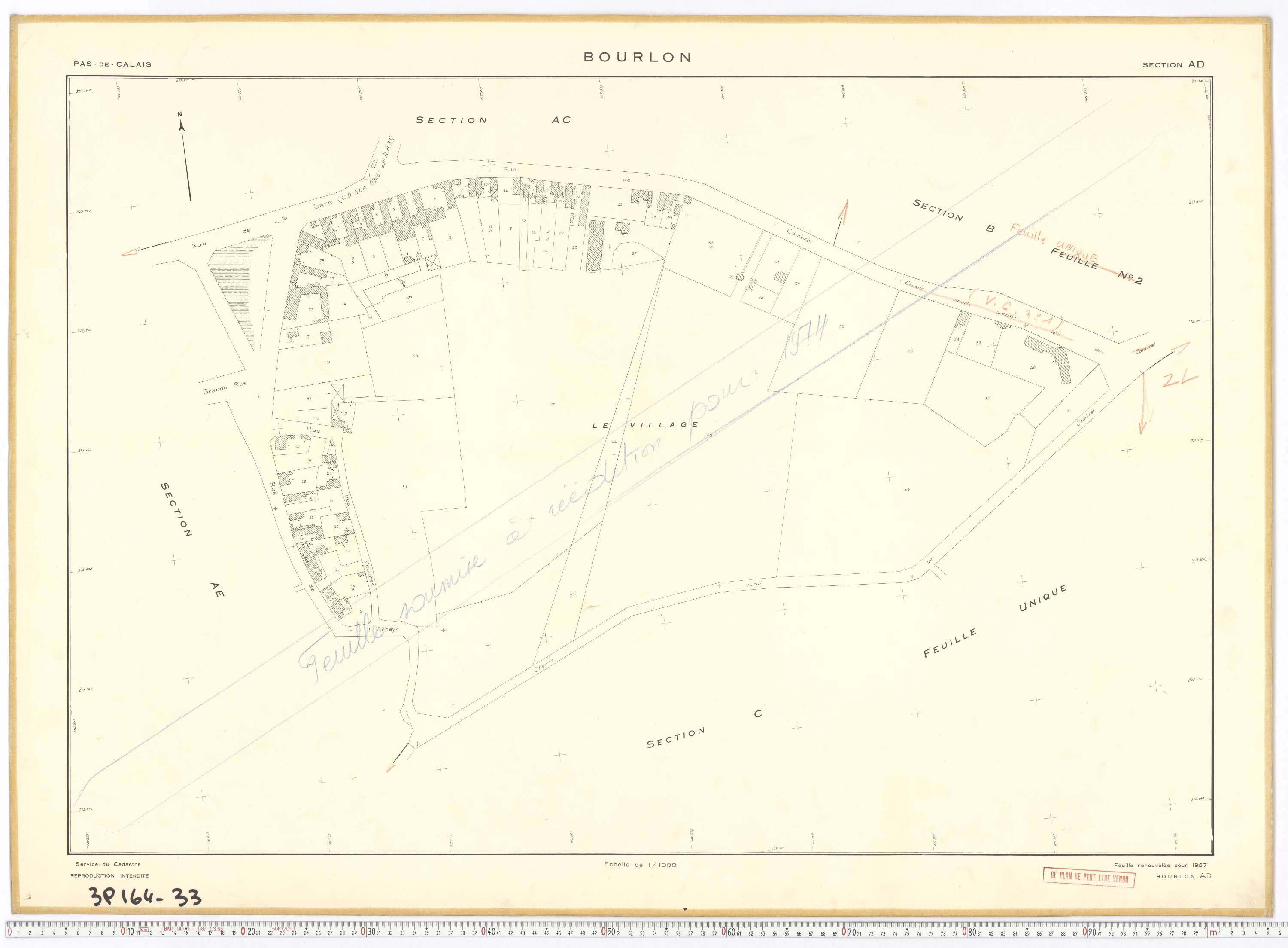 Bourlon - Section AD.