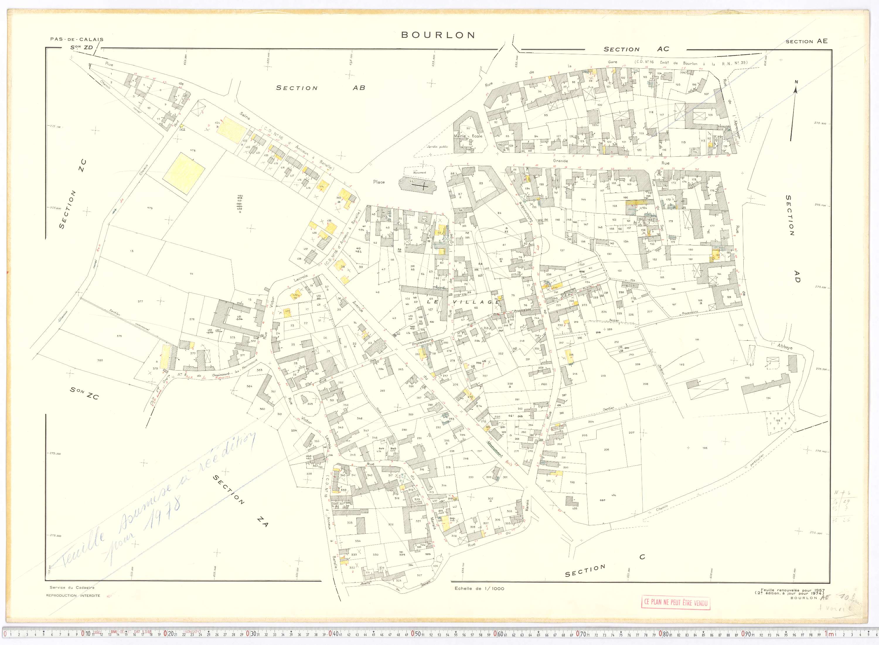 Bourlon - Section AE.