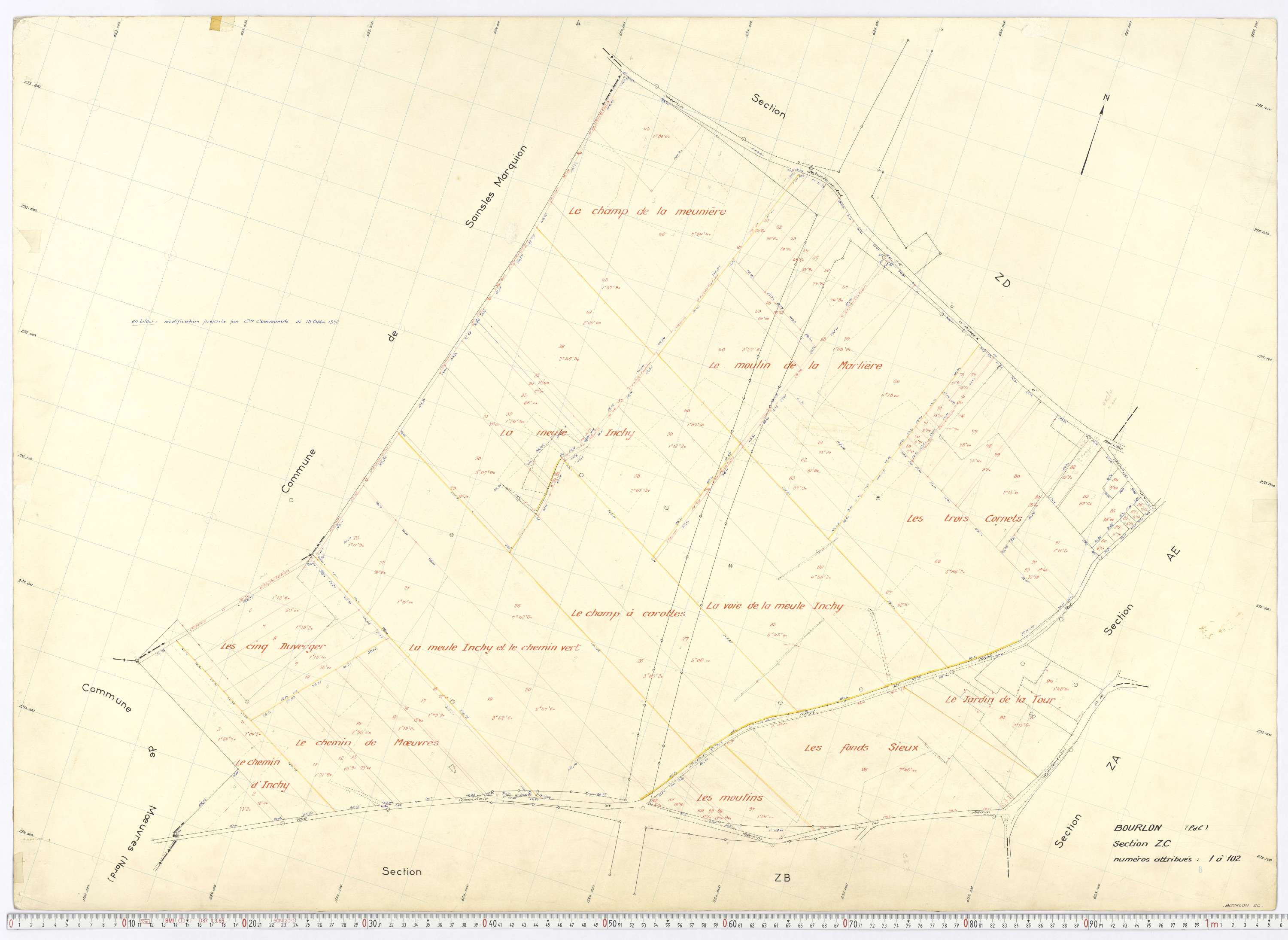 Bourlon - Section ZC.