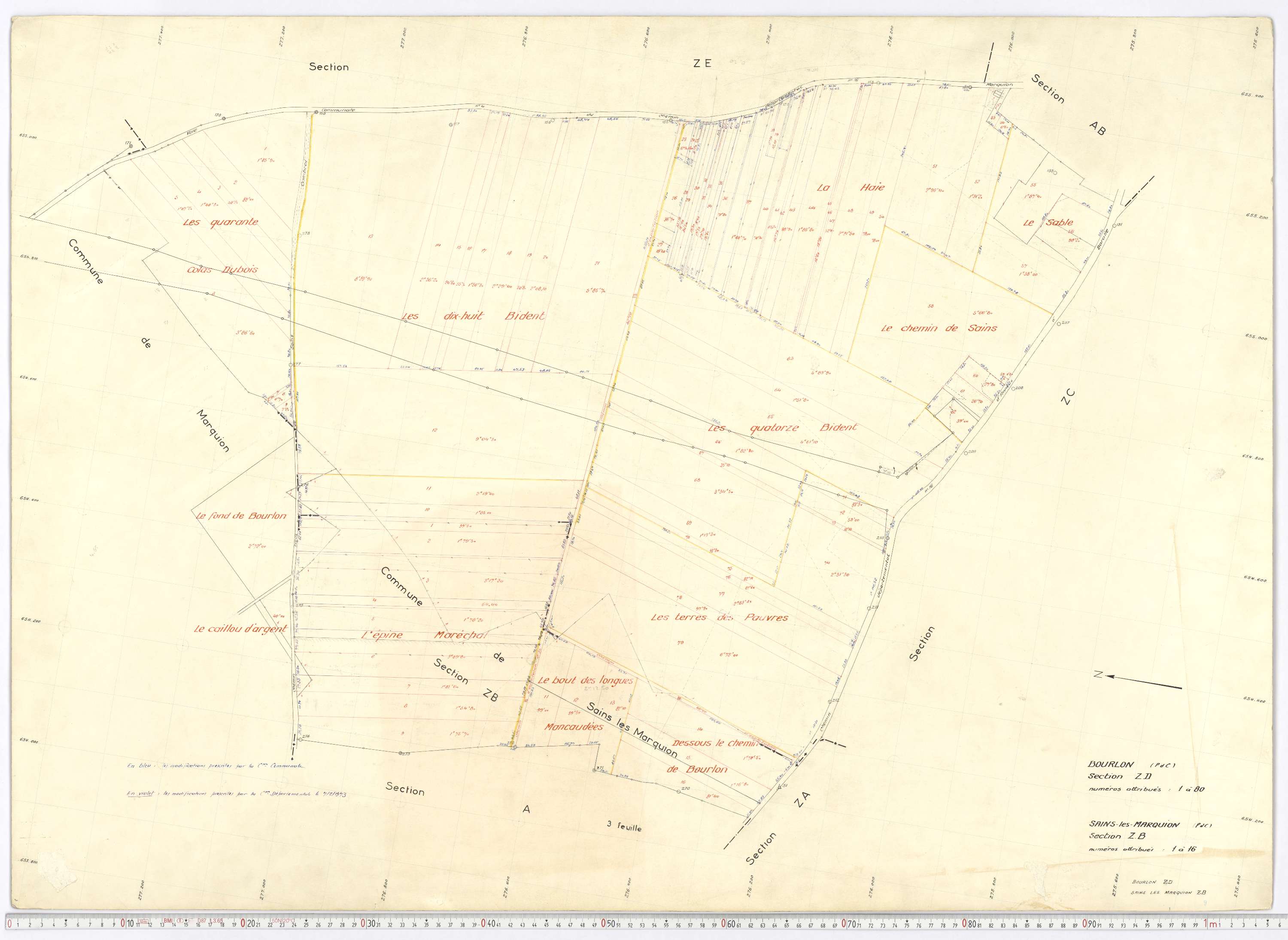 Bourlon - Section ZD.