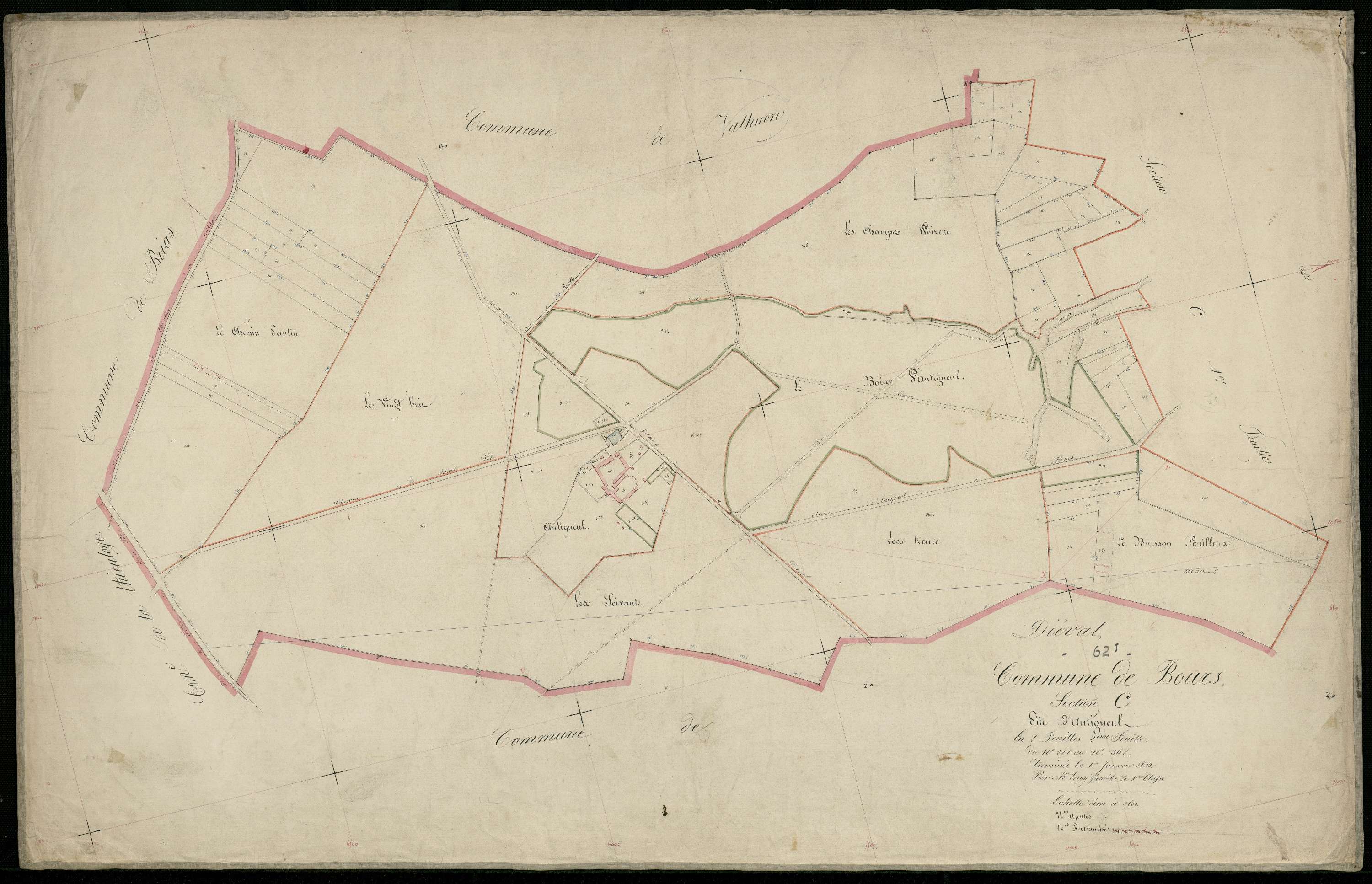 Bours - Section C, 2e feuille
