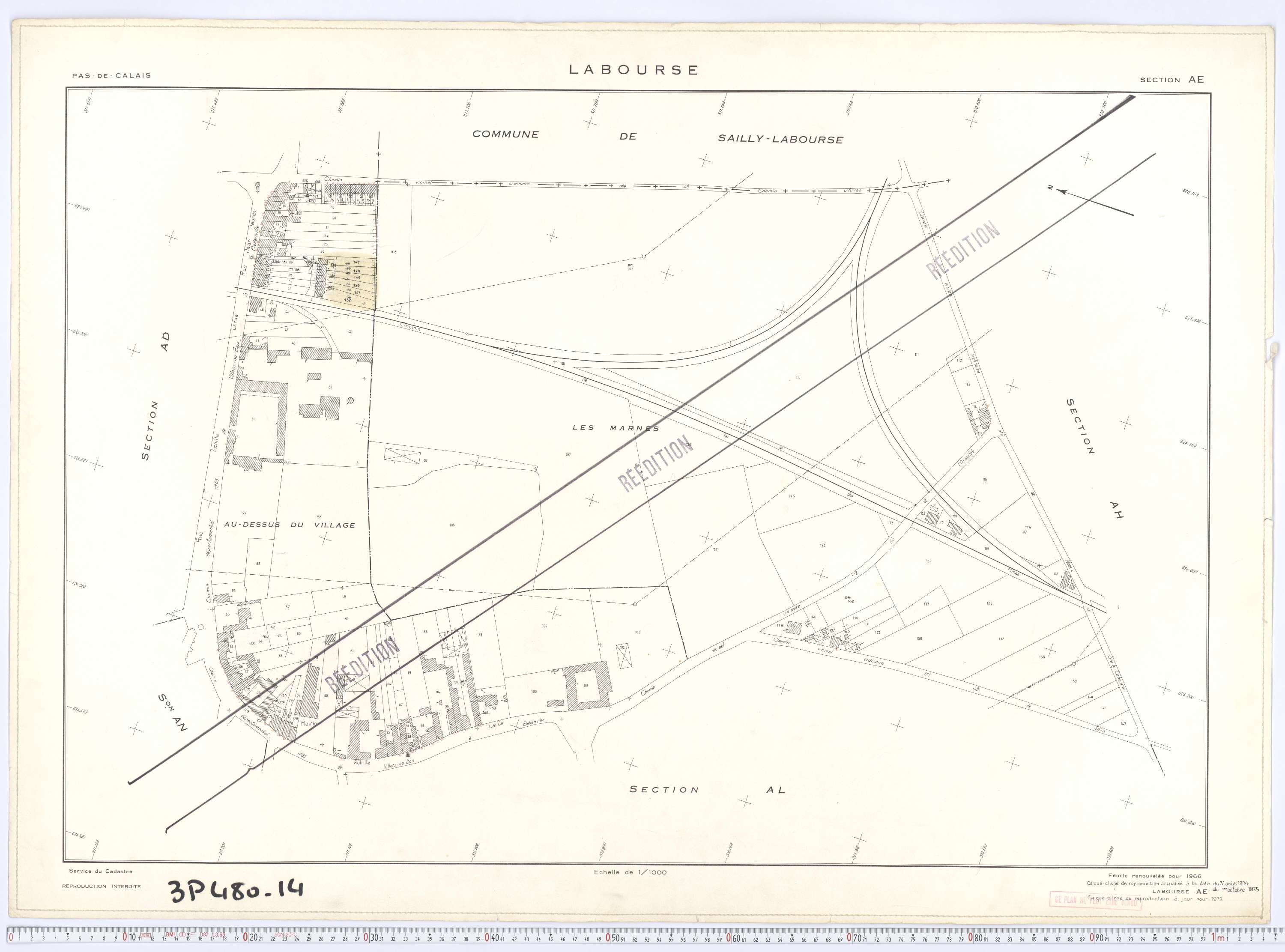 Bours - Section AE.