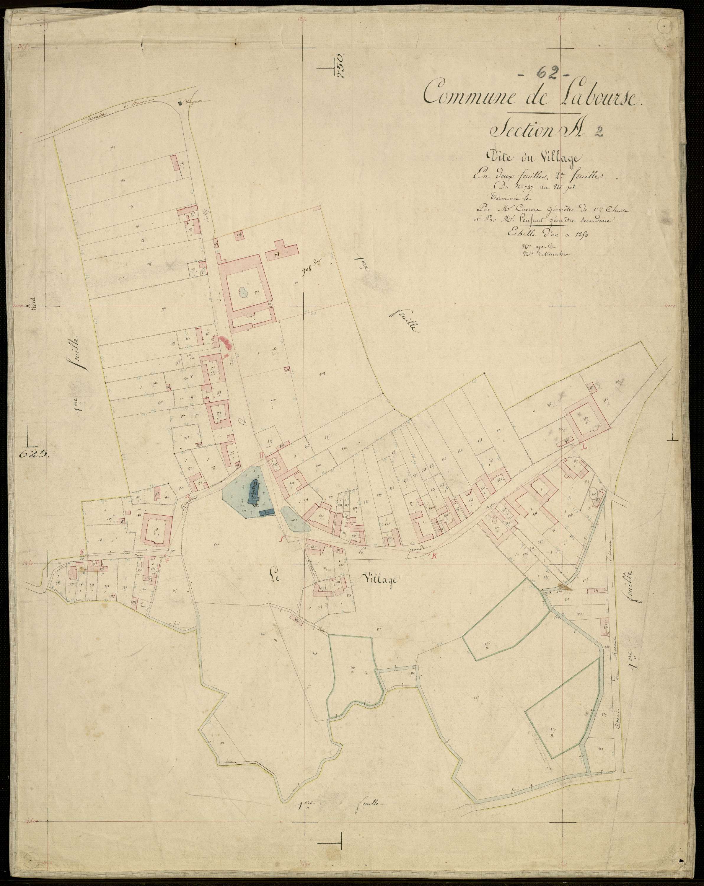 Bours - Section A, 2e feuille